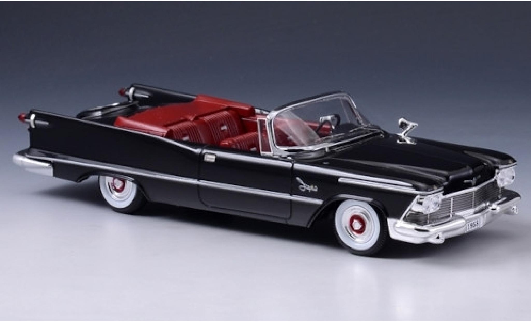Chrysler Imperial 1/43 GLM Crown Convertibile nero 1958 modellino in miniatura