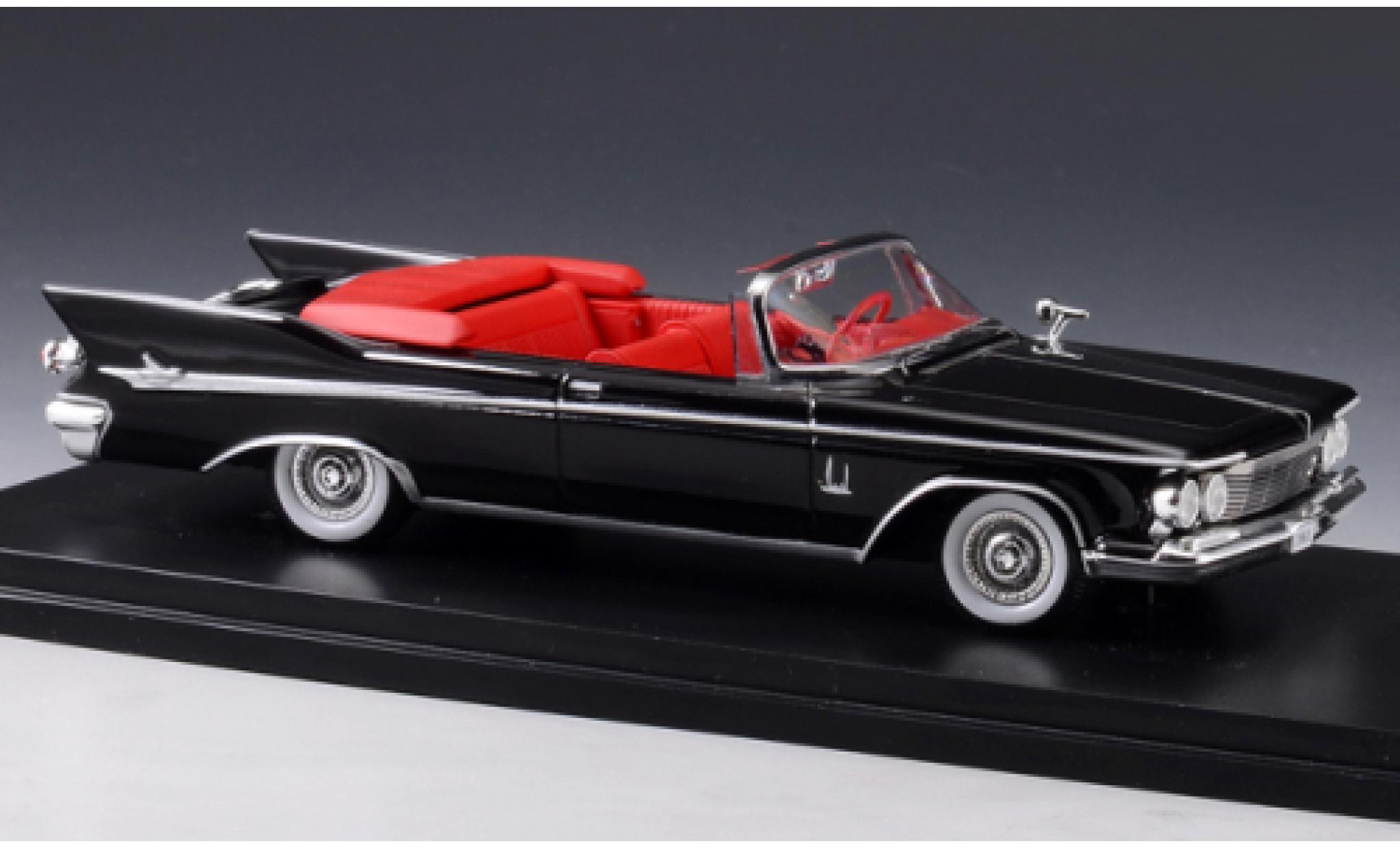 Chrysler Imperial 1/43 GLM Crown Convertibile nero 1961 modellino in miniatura