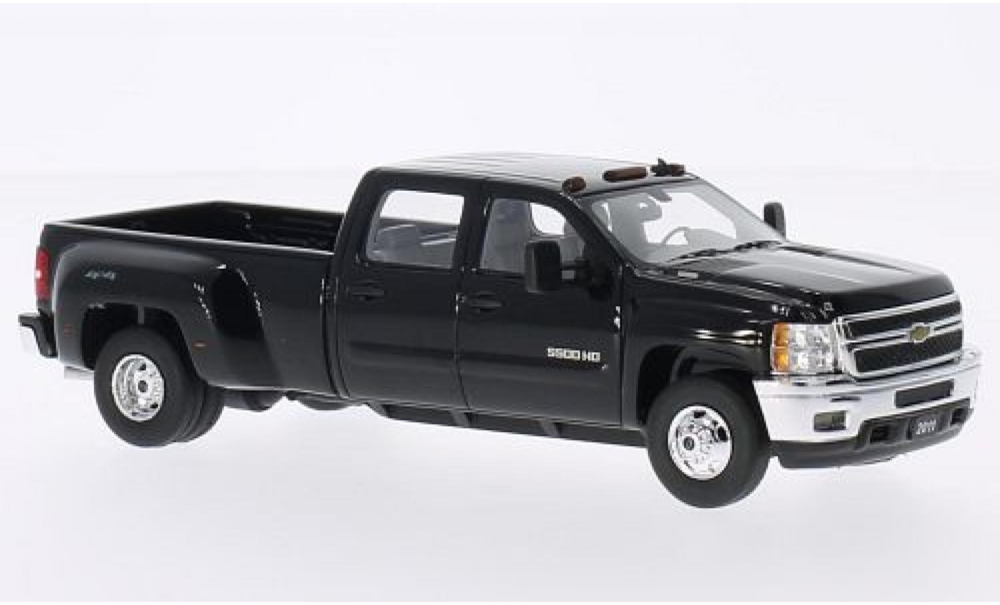 Chevrolet Silverado 1/43 GLM 3500HD nero 2011 modellino in miniatura