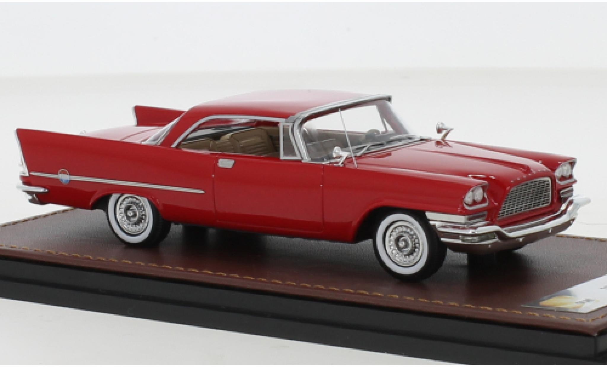Chrysler 300C 1/43 GLM Hardtop rosso 1957 modellino in miniatura