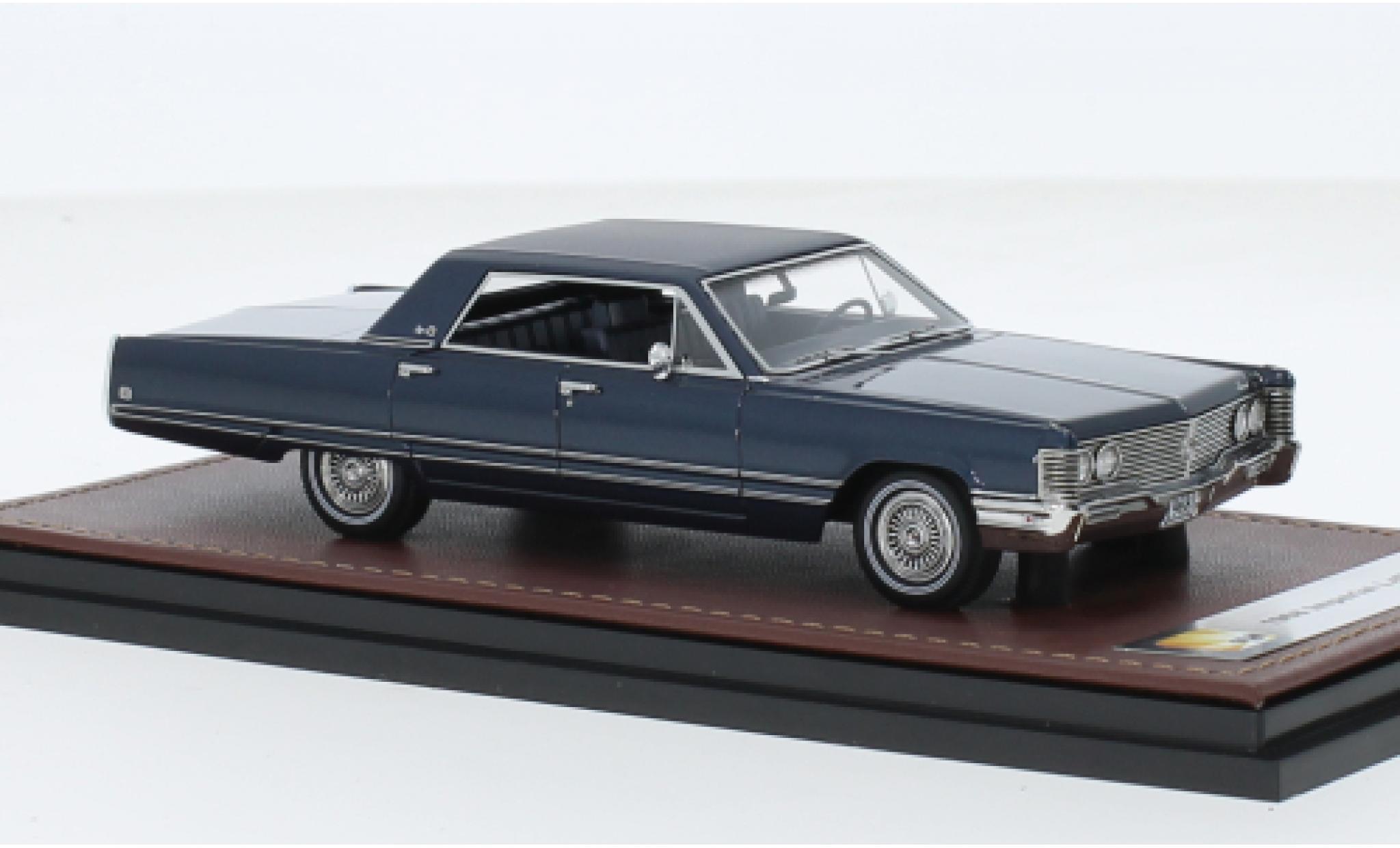 Chrysler Imperial 1/43 GLM LeBaron metallise blu foncé 1968 modellino in miniatura