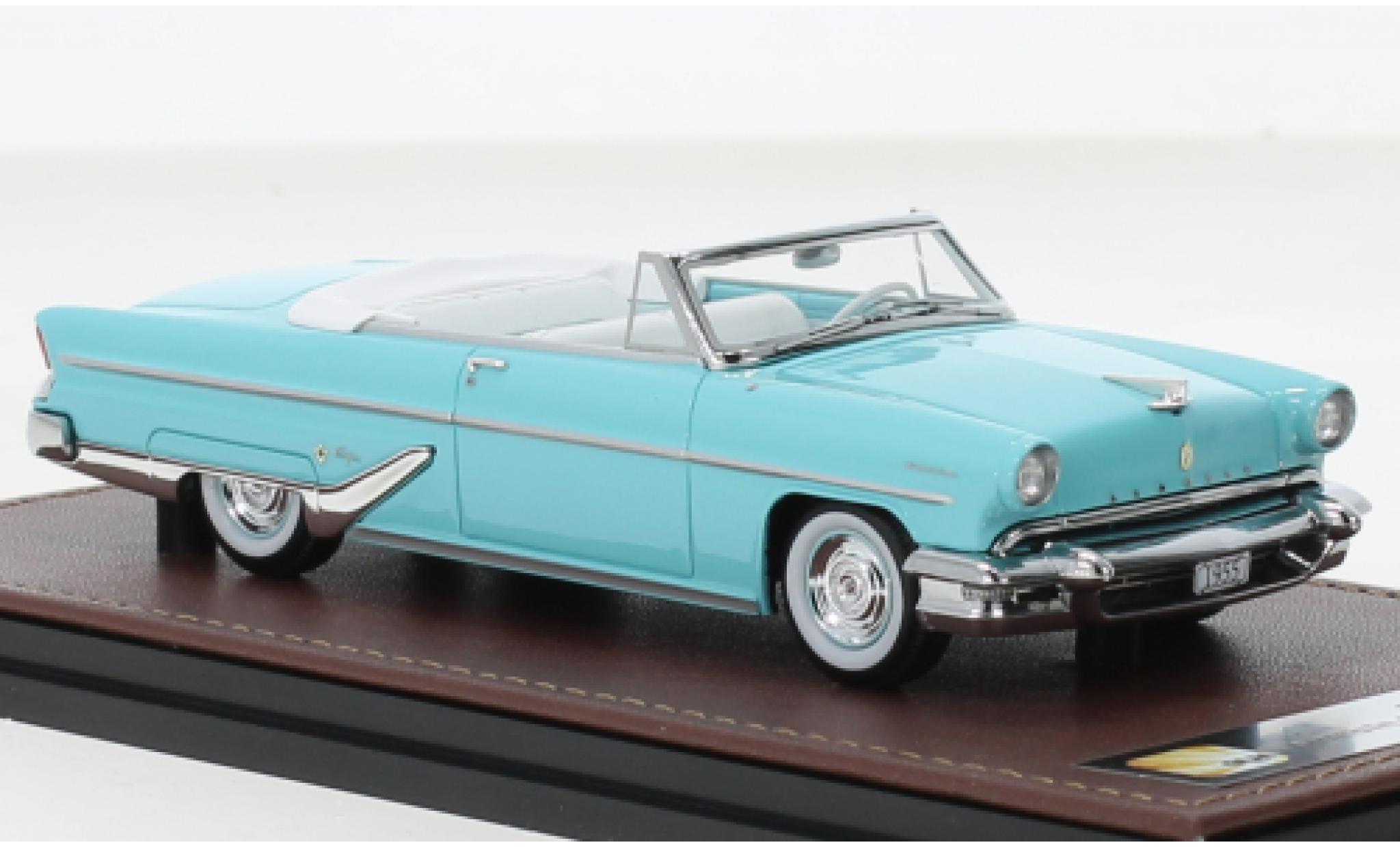 Lincoln Capri 1/43 GLM Convertibile turchese 1955 modellino in miniatura