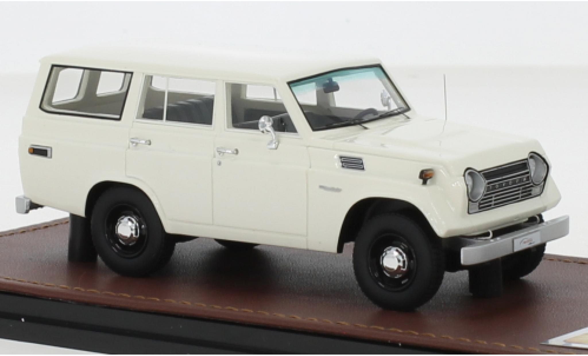 Toyota Land Cruiser 1/43 GLM FJ55 bianco 1979 modellino in miniatura