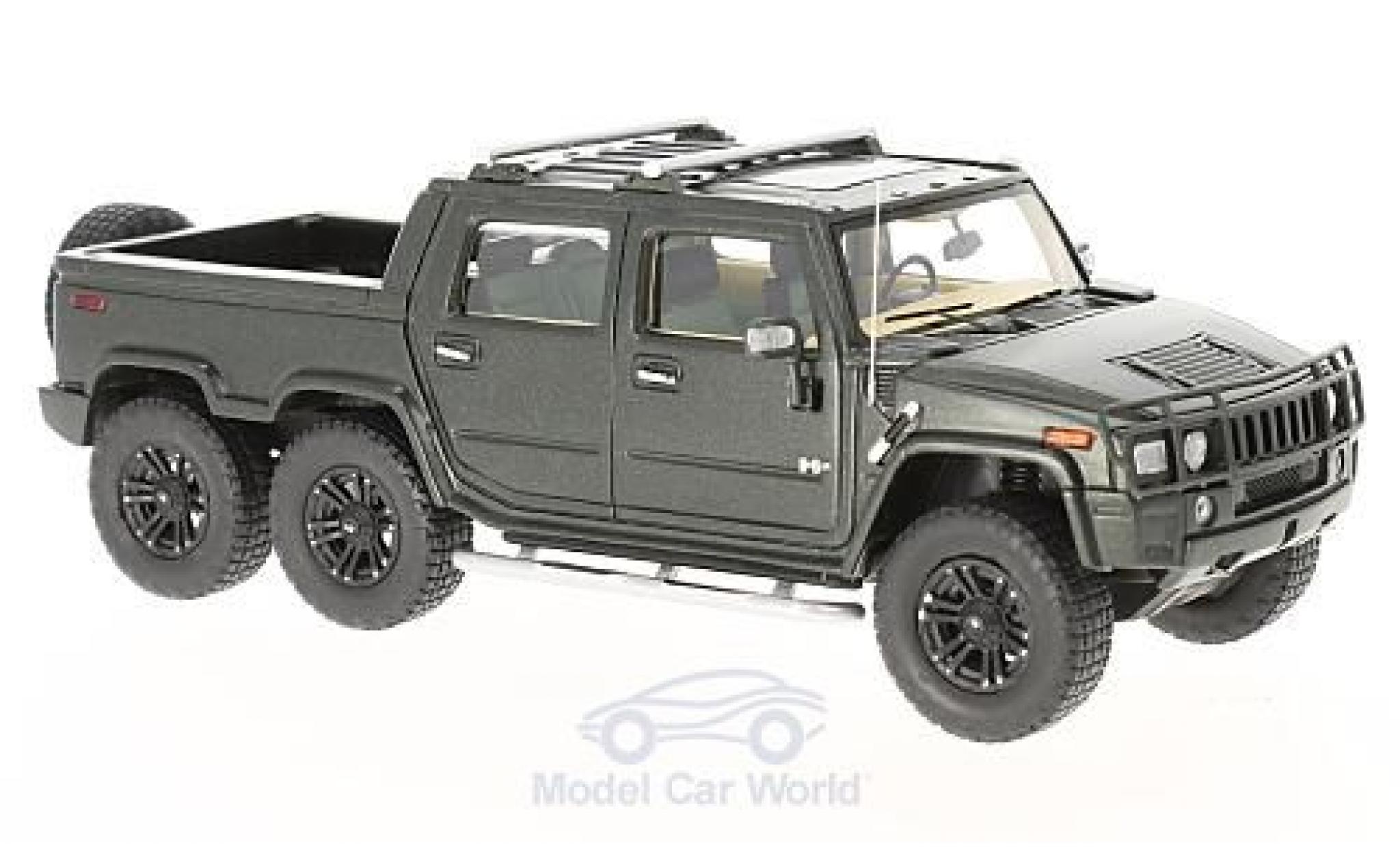 Hummer H2 1/43 GLM SUT 6 matt-verde 2012 modellino in miniatura