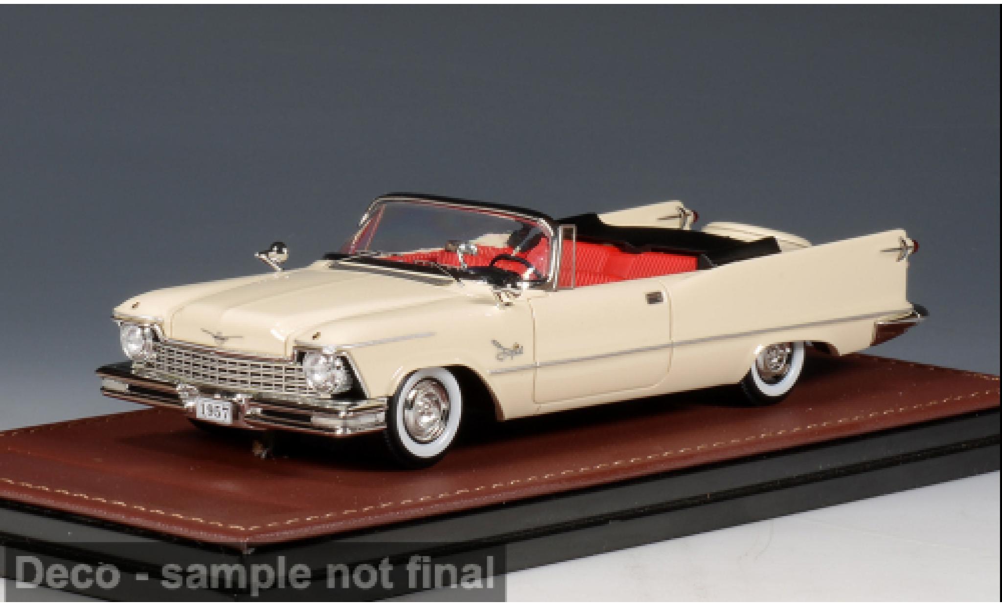 Imperial Crown GLM Cabriolet beige 1957 1:43 modellino in miniatura