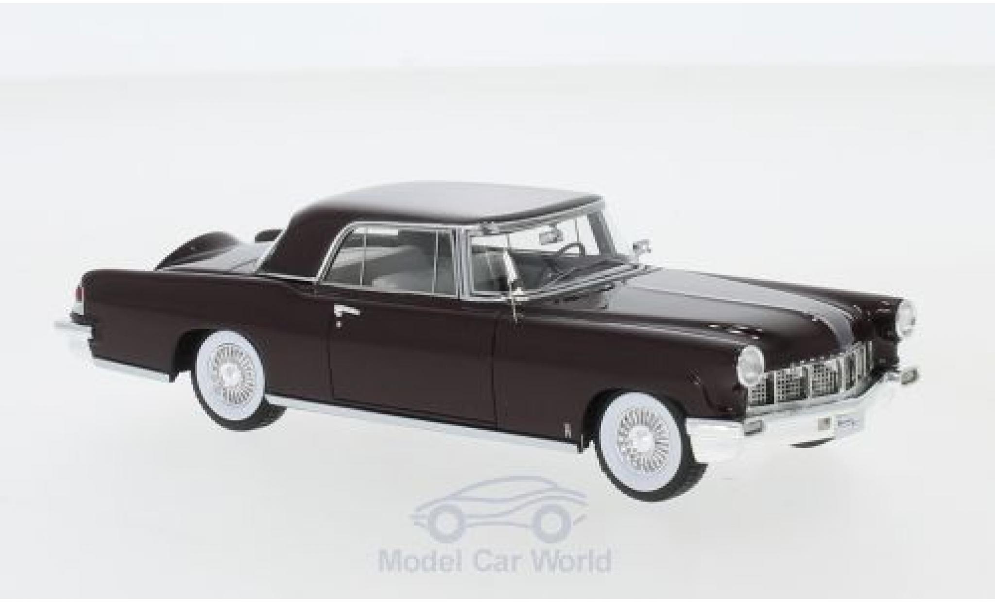 Lincoln Continental 1/43 GLM Mark II Hardtop rosso 1956 modellino in miniatura