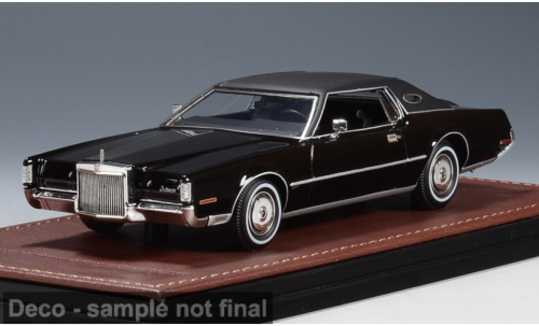 Lincoln Continental 1/43 GLM Mark IV schwarz 1972 1:43 modellino in miniatura