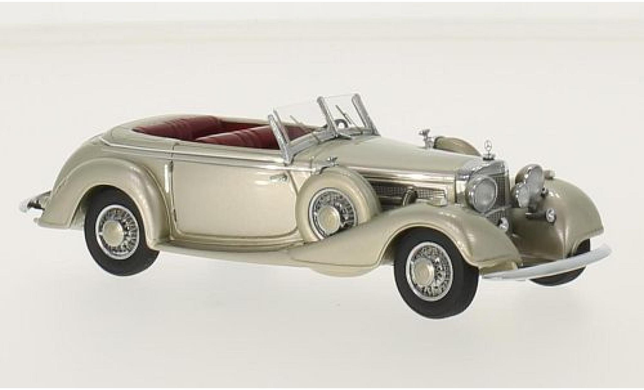 Mercedes 540 1/43 GLM K Sindelfingen metallico beige 1938 modellino in miniatura