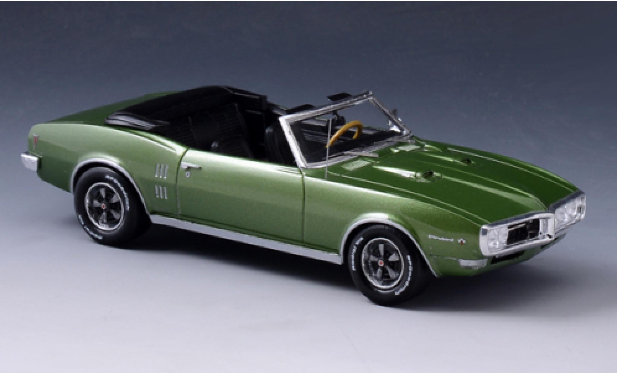 Pontiac Firebird 1/43 GLM 400 Convertibile verde 1968 modellino in miniatura