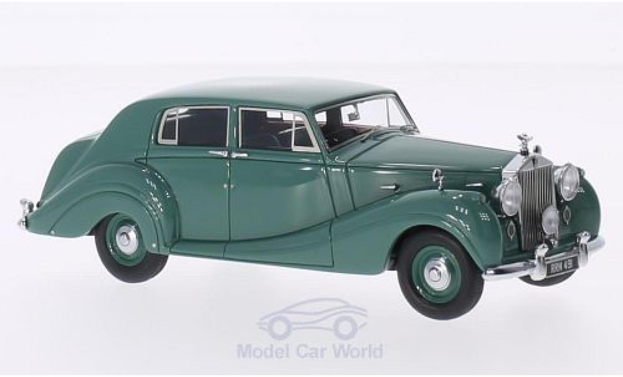 Rolls Royce Silver Wraith 1/43 GLM James Young verde RHD 1949 modellino in miniatura