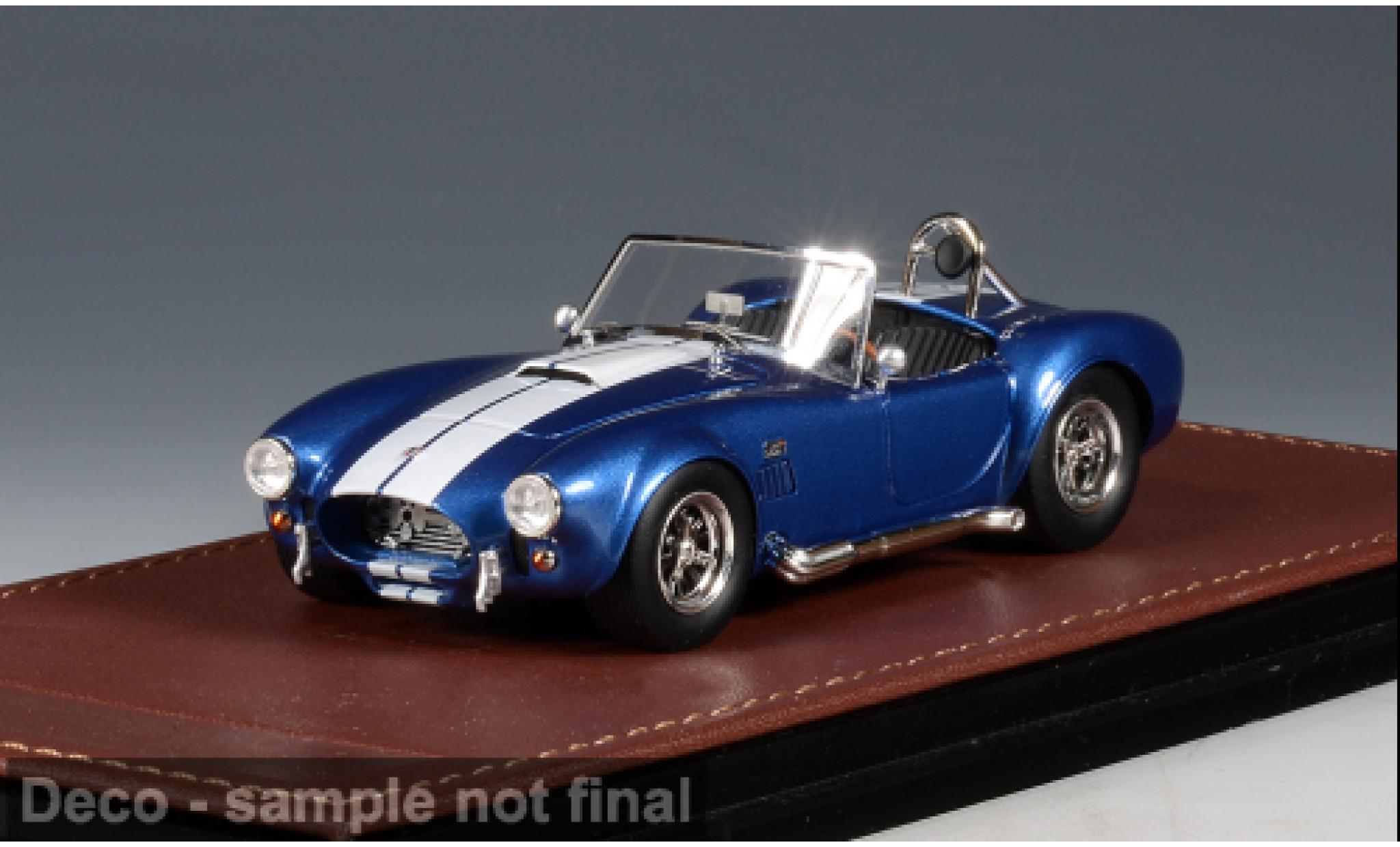 Shelby Cobra GLM 427 S/C blau/weiss 1966 1:43 modellino in miniatura