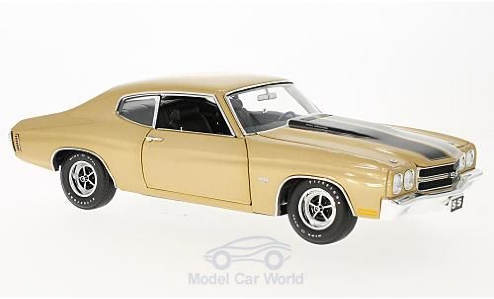 Chevrolet Chevelle 1970 1/18 GMP SS 396 gold 1970 modellino in miniatura