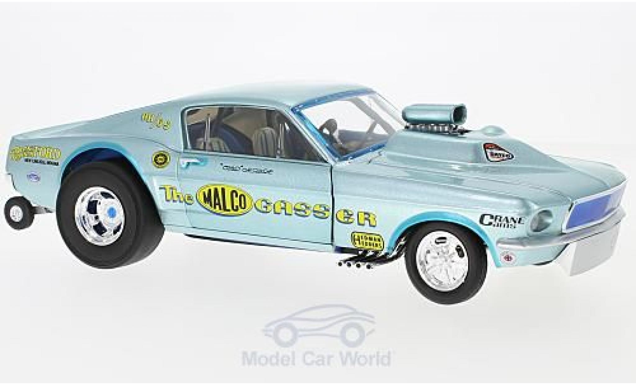 Ford Mustang 1967 1/18 GMP 1967 Dragster Malco Gasser modellino in miniatura