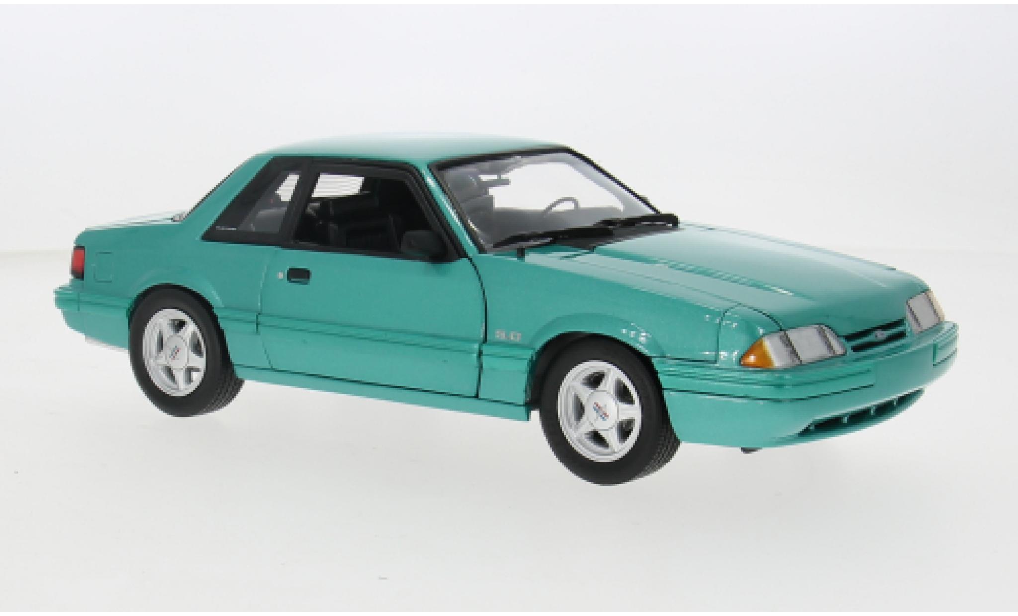 Ford Mustang 1/18 GMP LX 5.0 grün 1993 1:18 modellino in miniatura