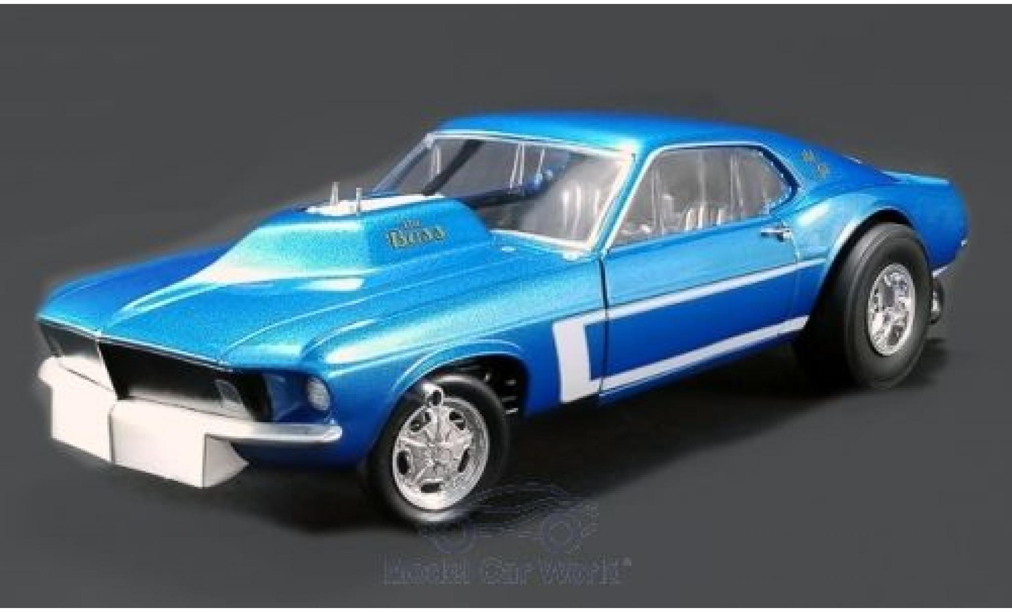 Ford Mustang 1/18 GMP The Boss 1969 Dragster Malco Gasser modellino in miniatura