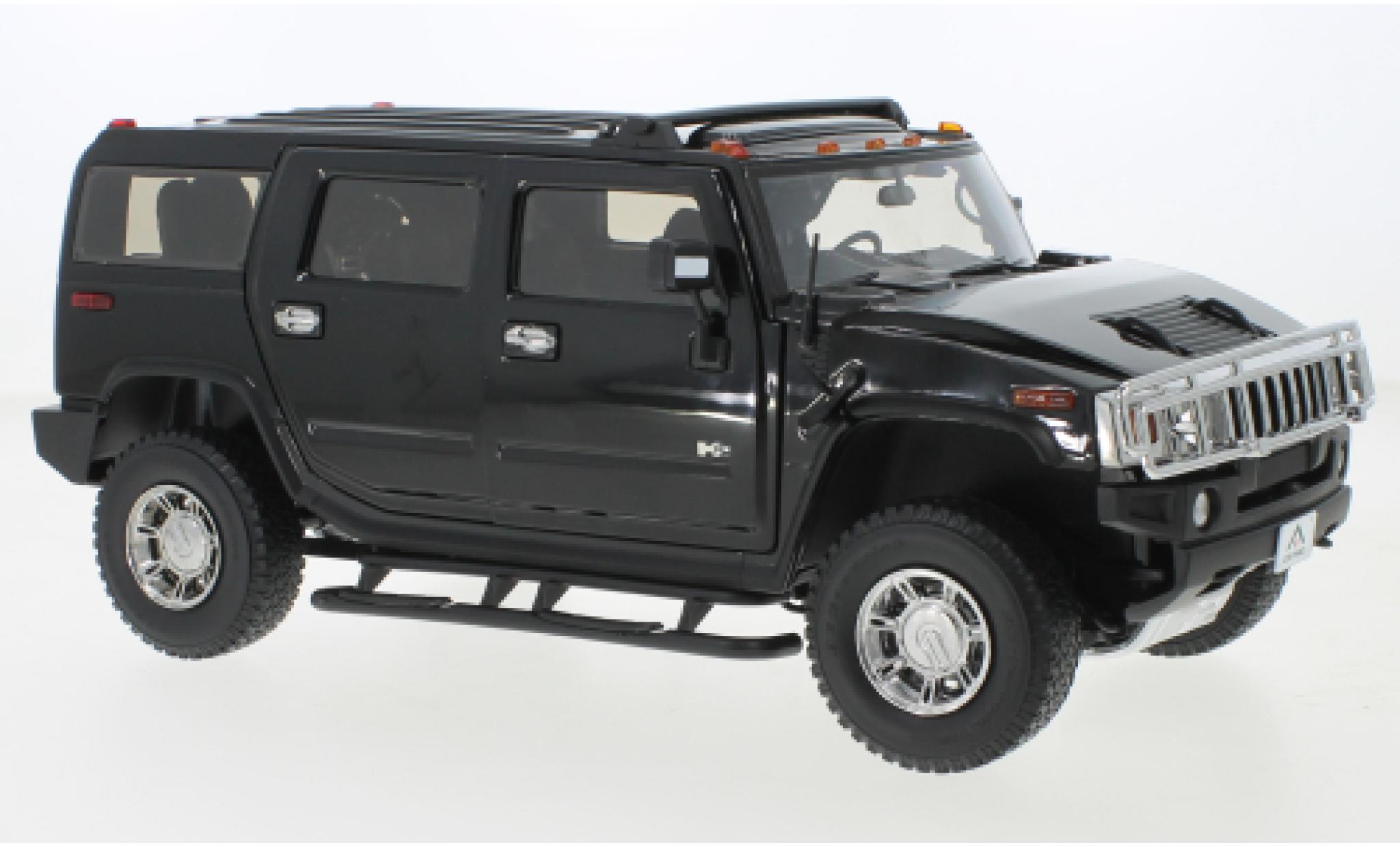 Hummer H2 1/18 GMP nero NCIS - Based on the TV Series 2006 modellino in miniatura