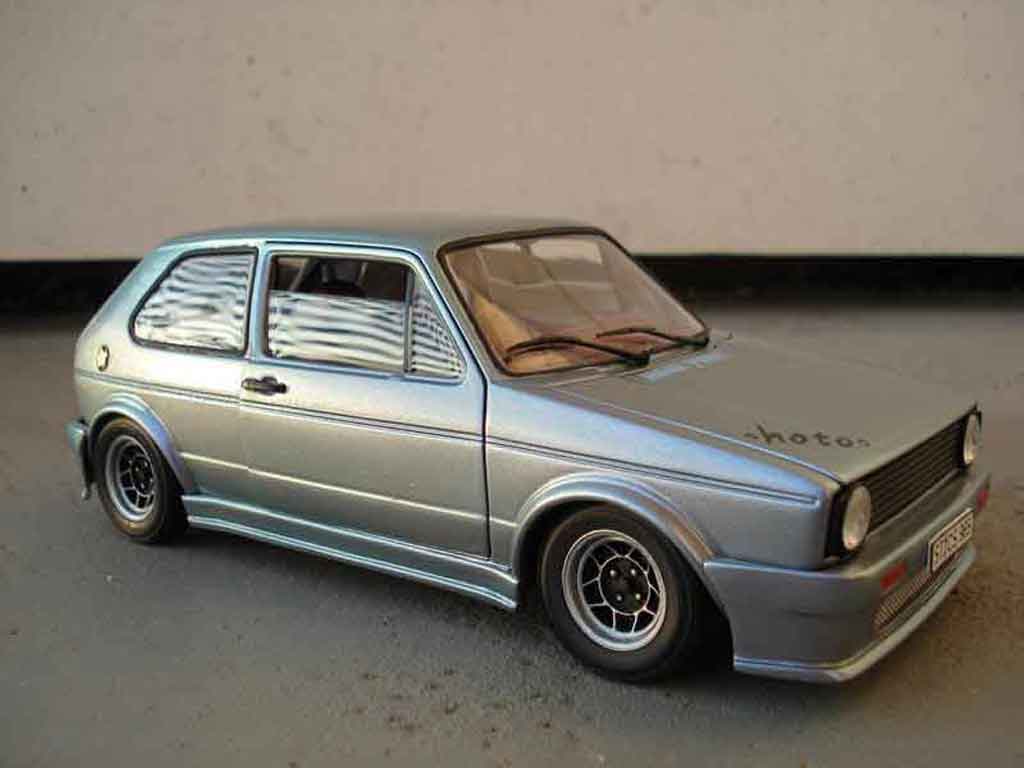 Volkswagen Golf 1 GTI 1/18 Solido jantes ATS 1 GTI kit carrosserie resine modellino in miniatura