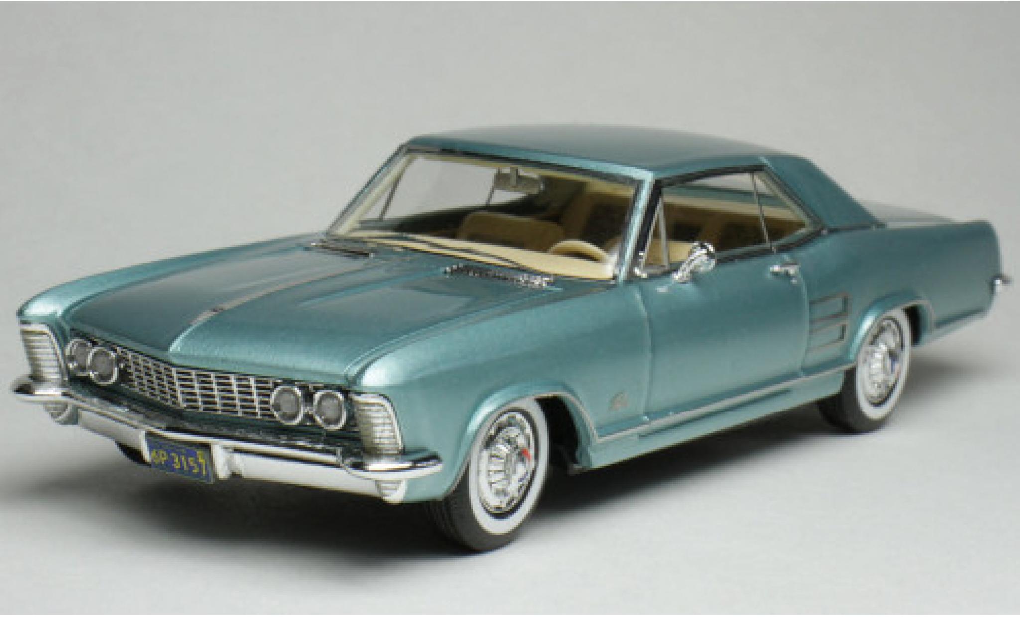 Buick Riviera 1/43 Goldvarg Collections metallico verde 1963 modellino in miniatura