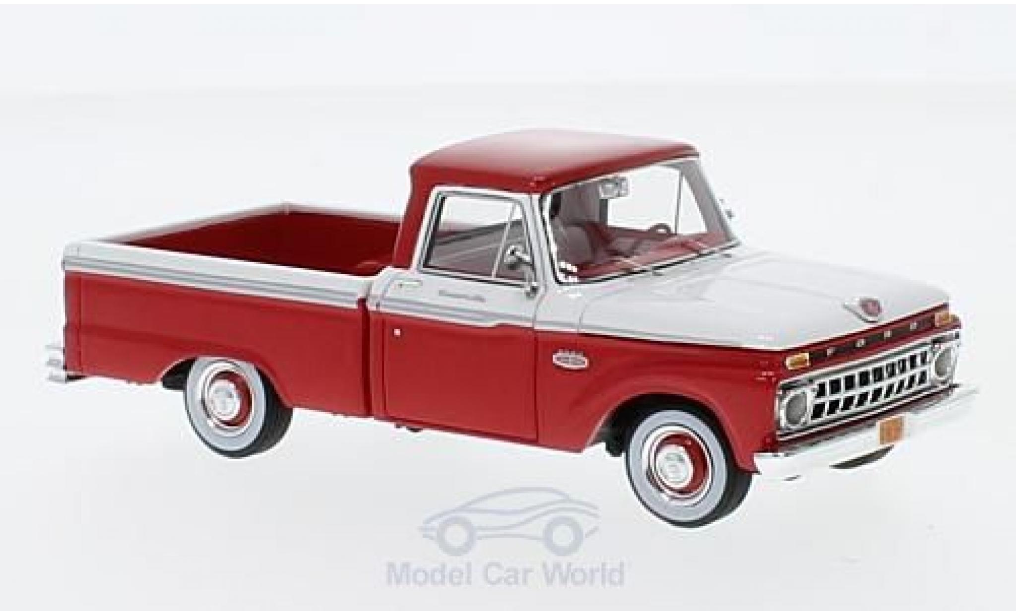 Ford F-1 1/43 Goldvarg Collections 00 Pick Up rosso/bianco 1965 modellino in miniatura