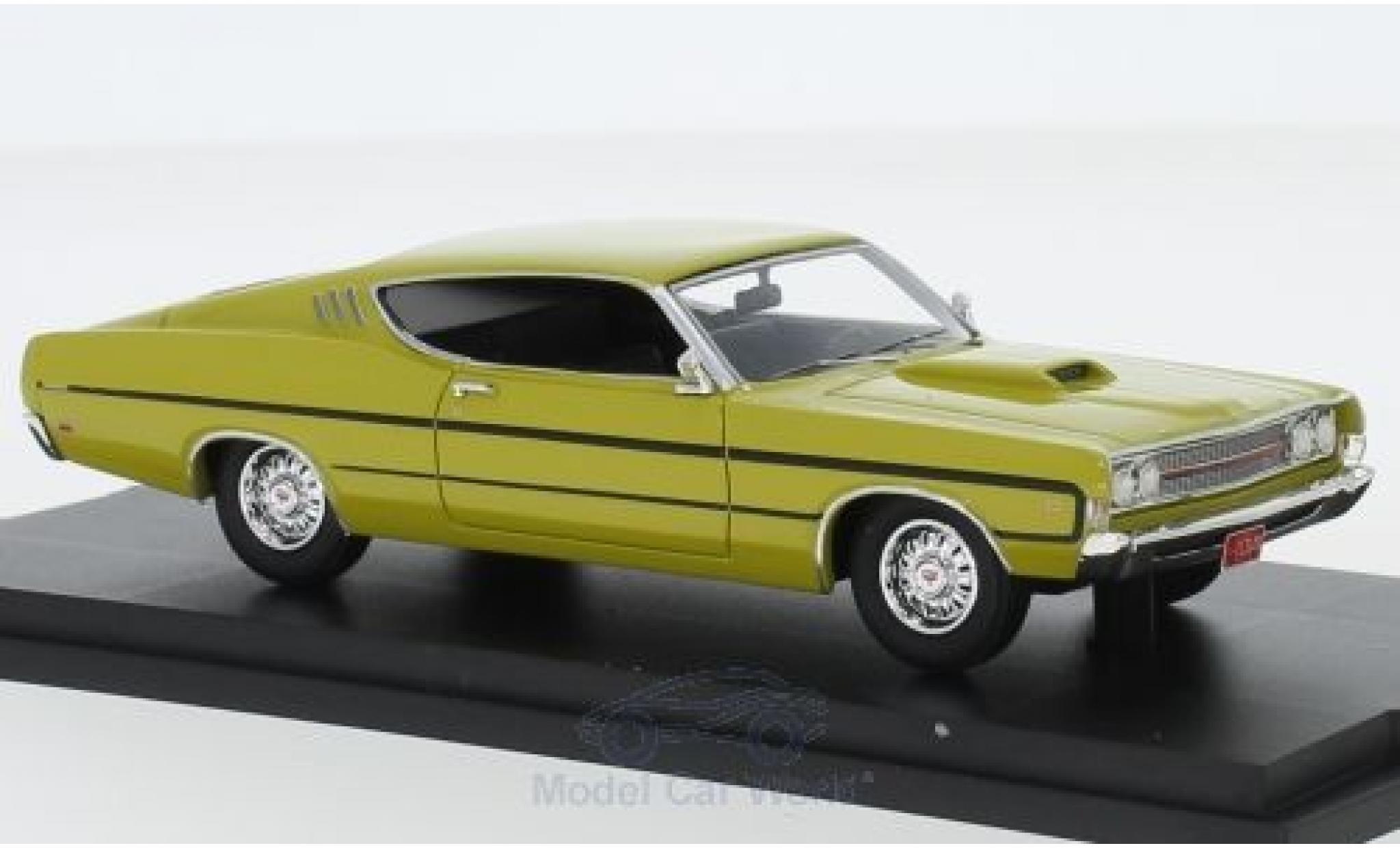 Ford Torino 1/43 Goldvarg Collections giallo 1969 modellino in miniatura