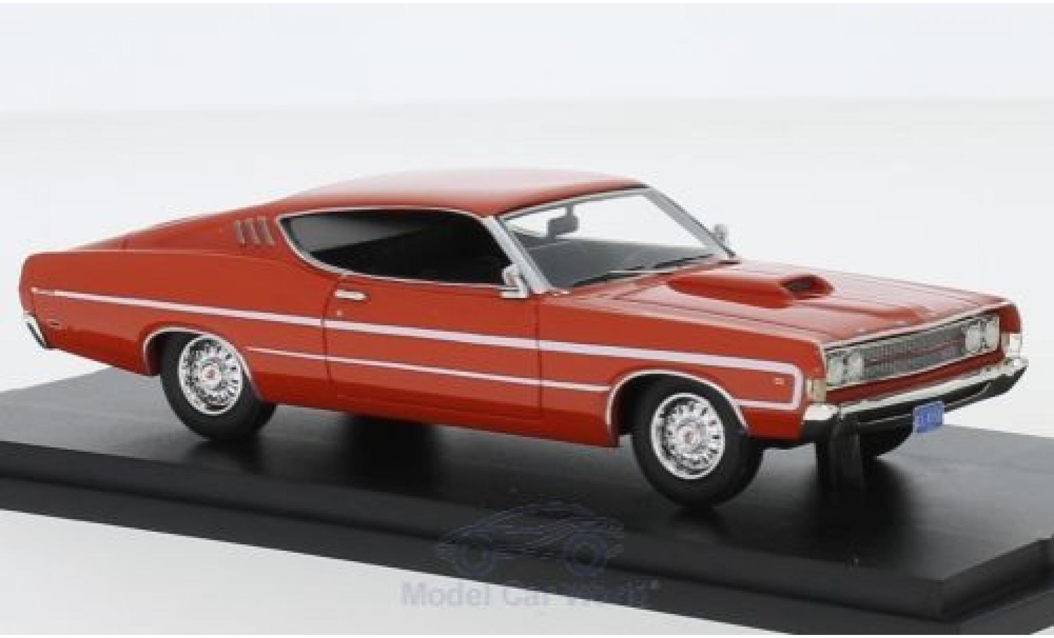 Ford Torino 1/43 Goldvarg Collections orange 1969 modellino in miniatura
