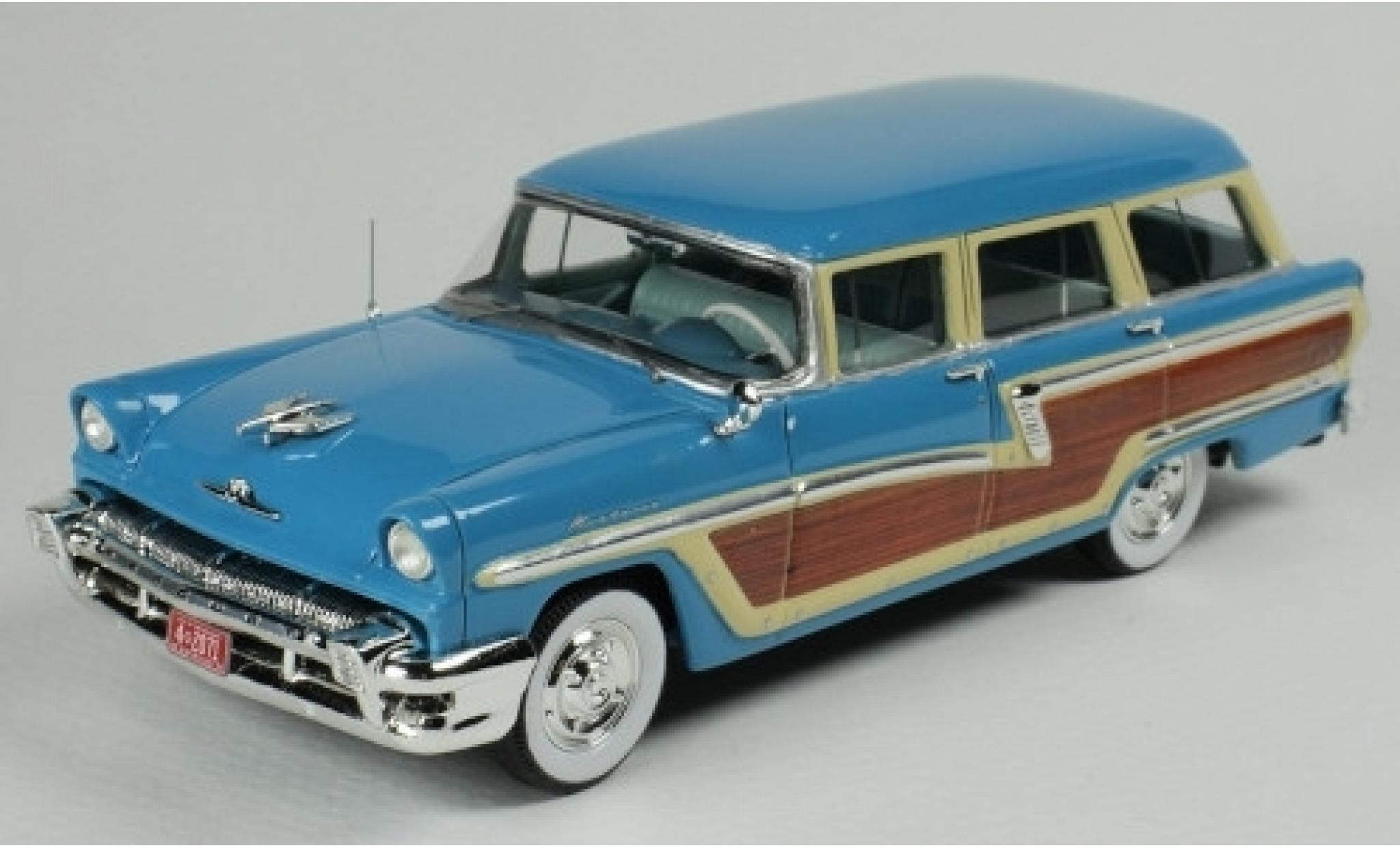 Mercury Monterey 1/43 Goldvarg Collections Station Wagon blu/Holzoptik 1956 modellino in miniatura