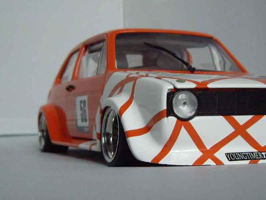Volkswagen Golf 1 GTI 1/18 Solido Berg Cup 1 GTI kit large modellino in miniatura