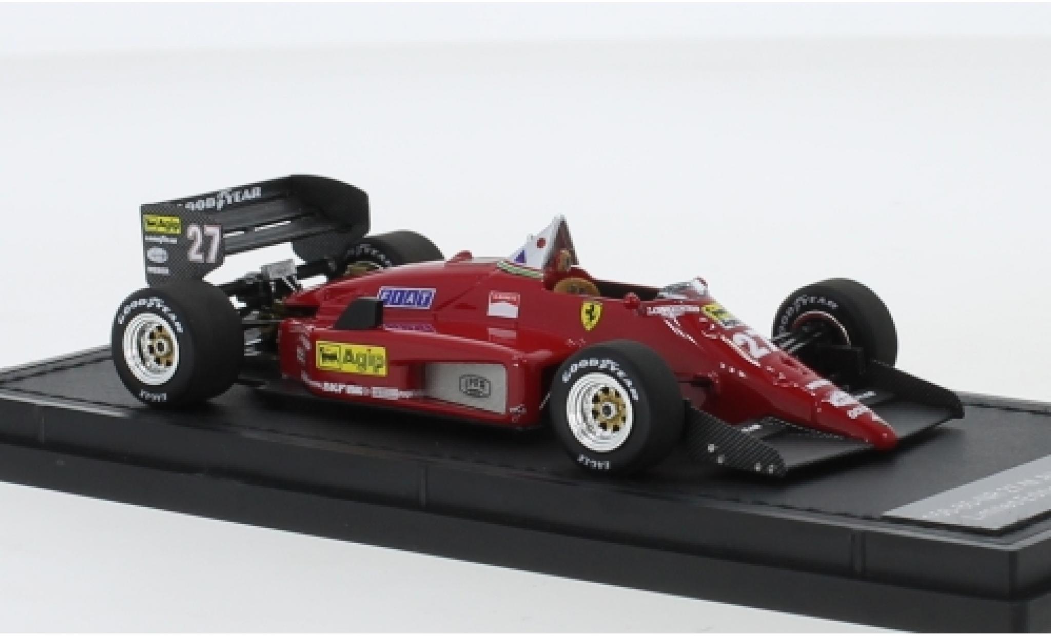 Ferrari 156 1/43 GP Replicas /85 No.27 Scuderia Formel 1 1987 M.Alboreto modellino in miniatura