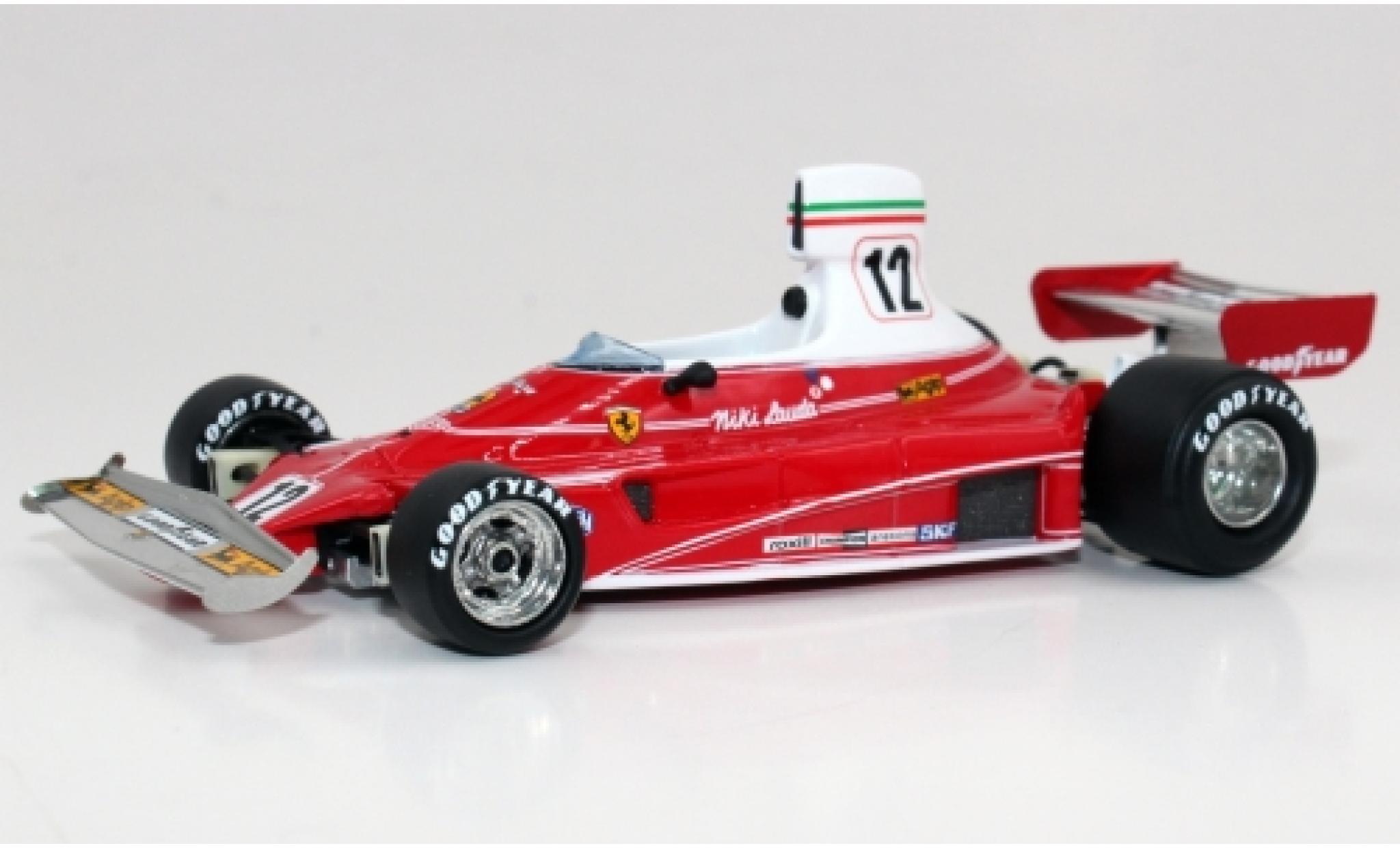 Ferrari 312 1/43 GP Replicas T No.12 Scuderia Formel 1 1975 N.Lauda modellino in miniatura