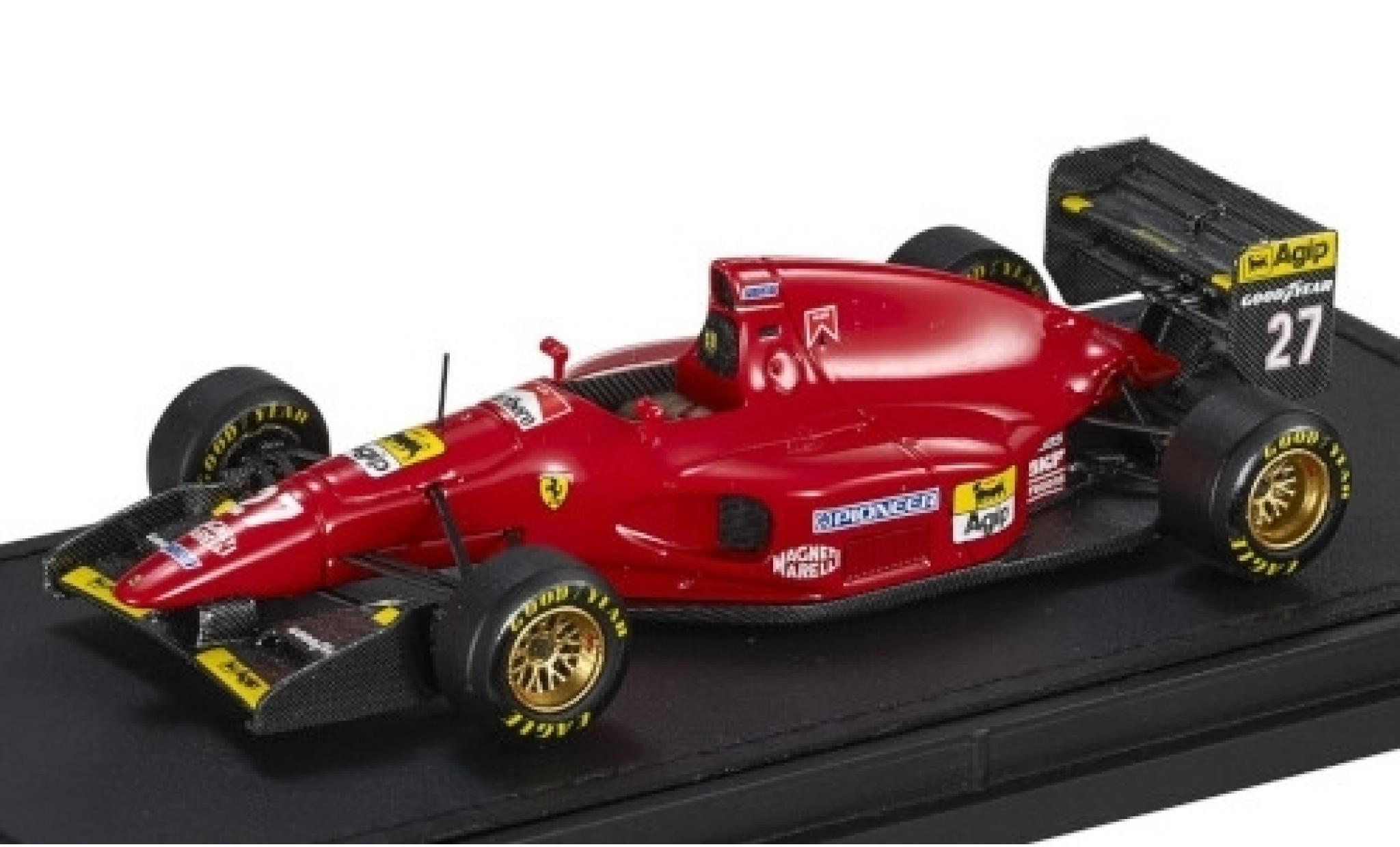 Ferrari 412 1/43 GP Replicas T1 No.27 Scuderia Formel 1 1994 J.Alesi modellino in miniatura