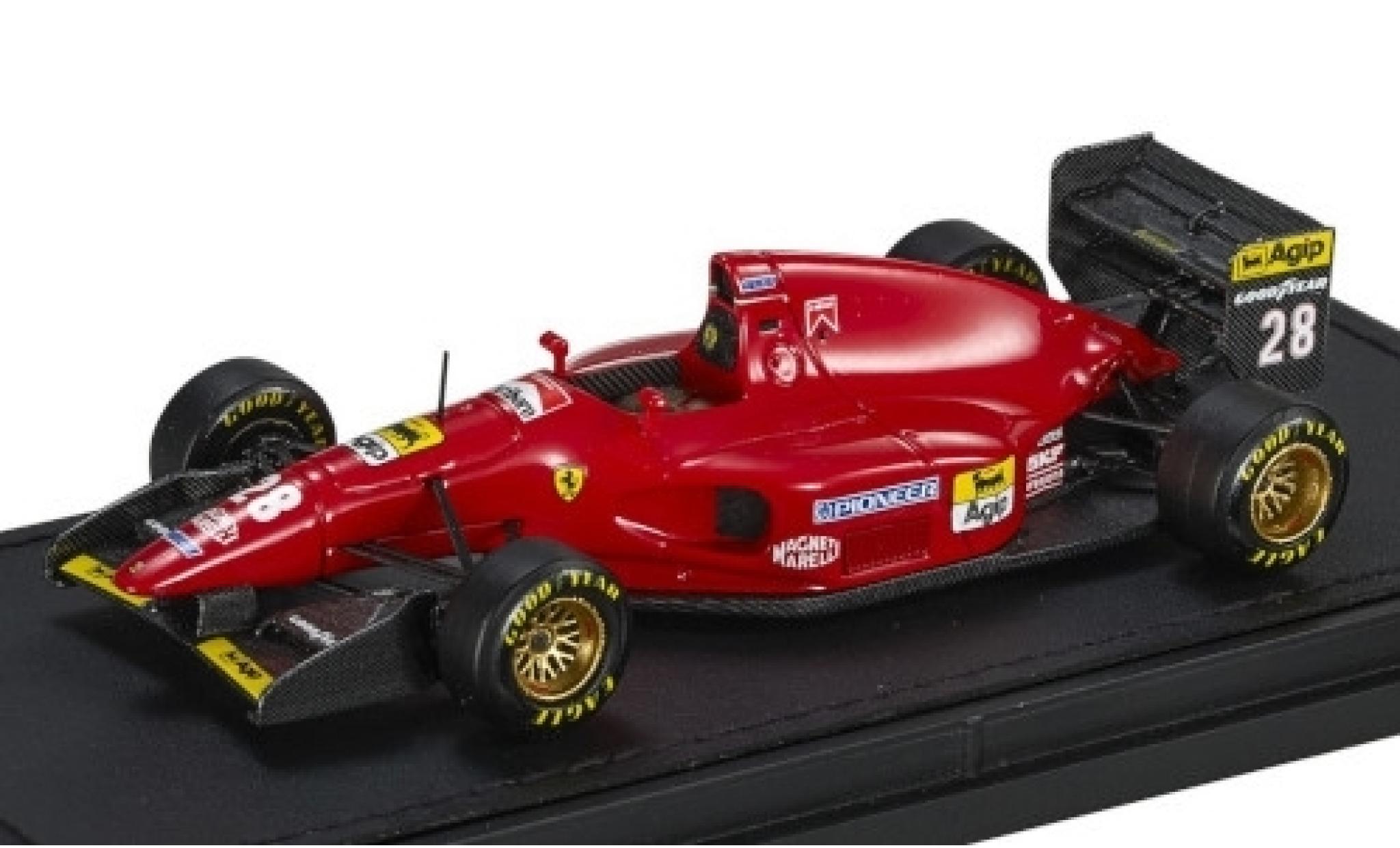 Ferrari 412 1/43 GP Replicas T1 No.28 Scuderia Formel 1 1994 G.Berger modellino in miniatura