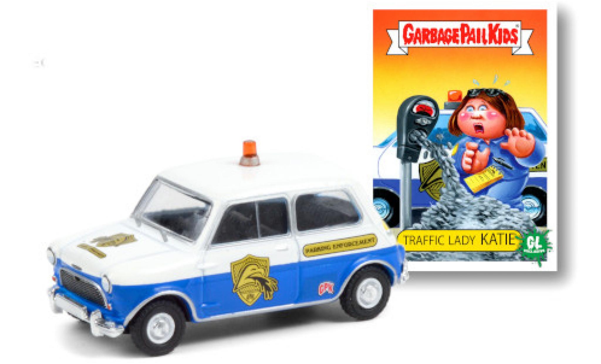 Austin Mini 1/64 Greenlight Cooper S RHD GPK Parking Enforcement 1962 modellino in miniatura