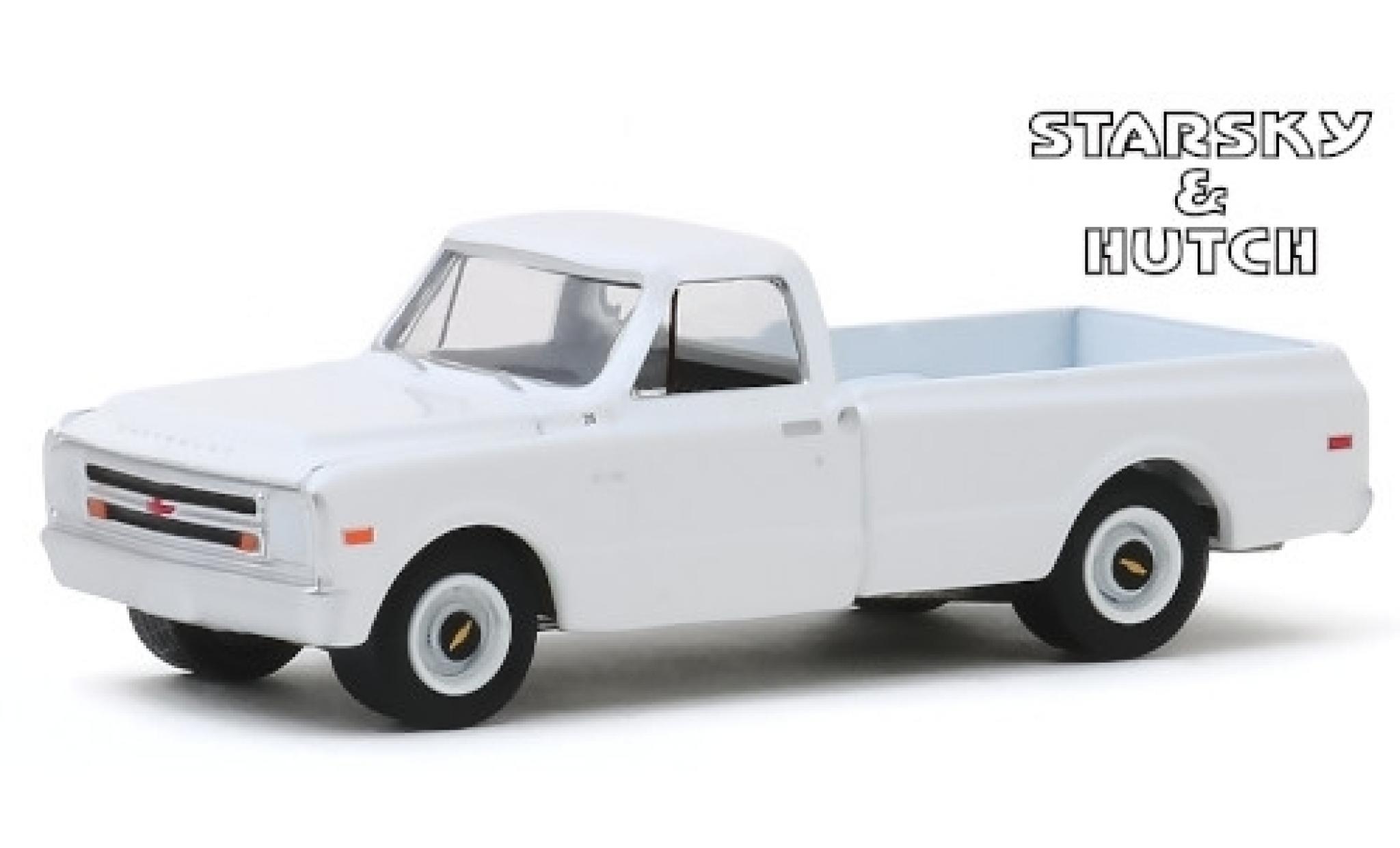 Chevrolet C-10 1/64 Greenlight bianco Starsky & Hutch 1968 modellino in miniatura