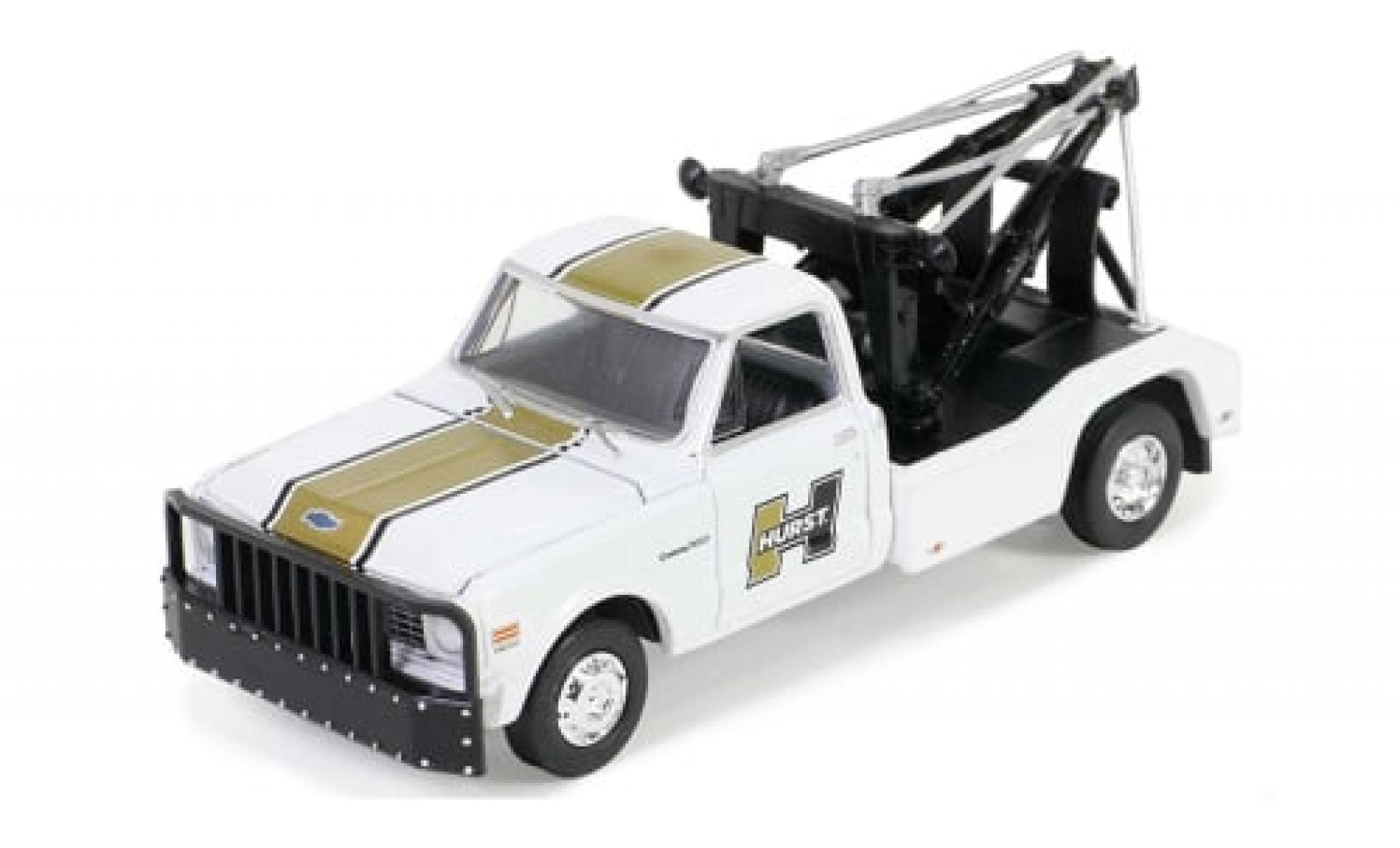 Chevrolet C-30 1/64 Greenlight Dually Wrecker Hurst 1972 1:64 modellino in miniatura
