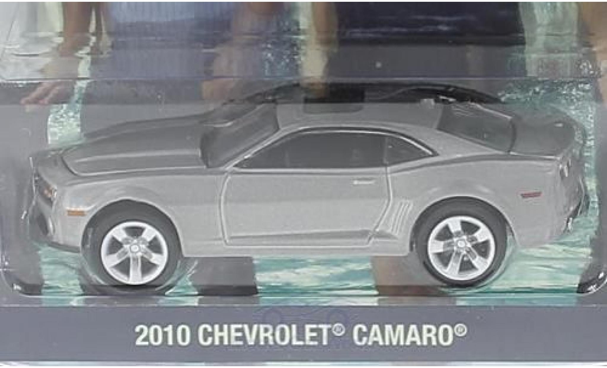 Chevrolet Camaro 1/64 Greenlight metallico grigio Hawaii Five-0 2010 modellino in miniatura