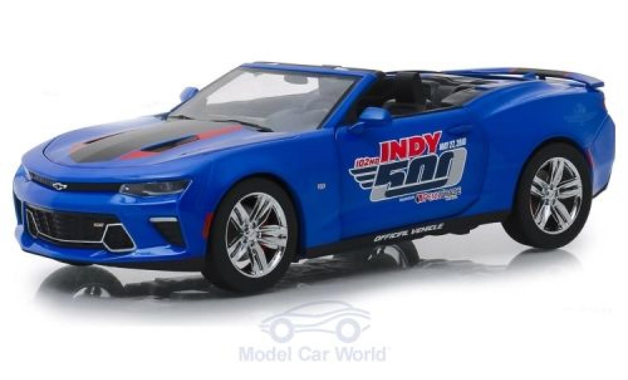 Chevrolet Camaro 1/24 Greenlight SS Convertibile Indy 500 2018 modellino in miniatura