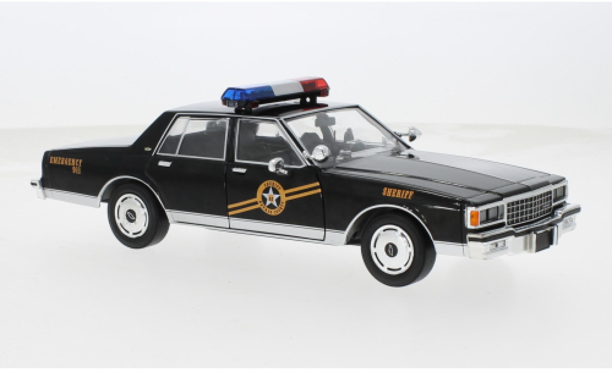 Chevrolet Caprice Classic 1/24 Greenlight 1981 Sheriff 1:24 modellino in miniatura