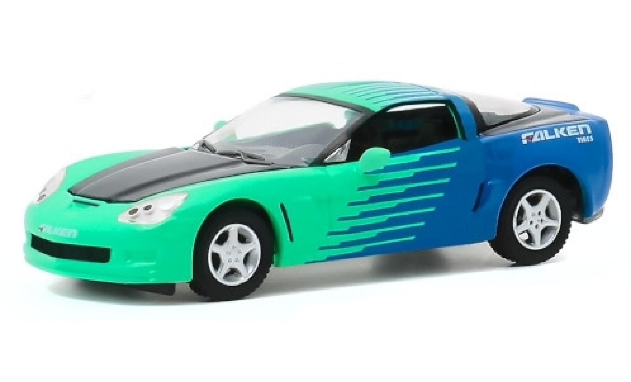 Chevrolet Corvette 1/64 Greenlight (C6) Z06 Falken Tires 2013 modellino in miniatura