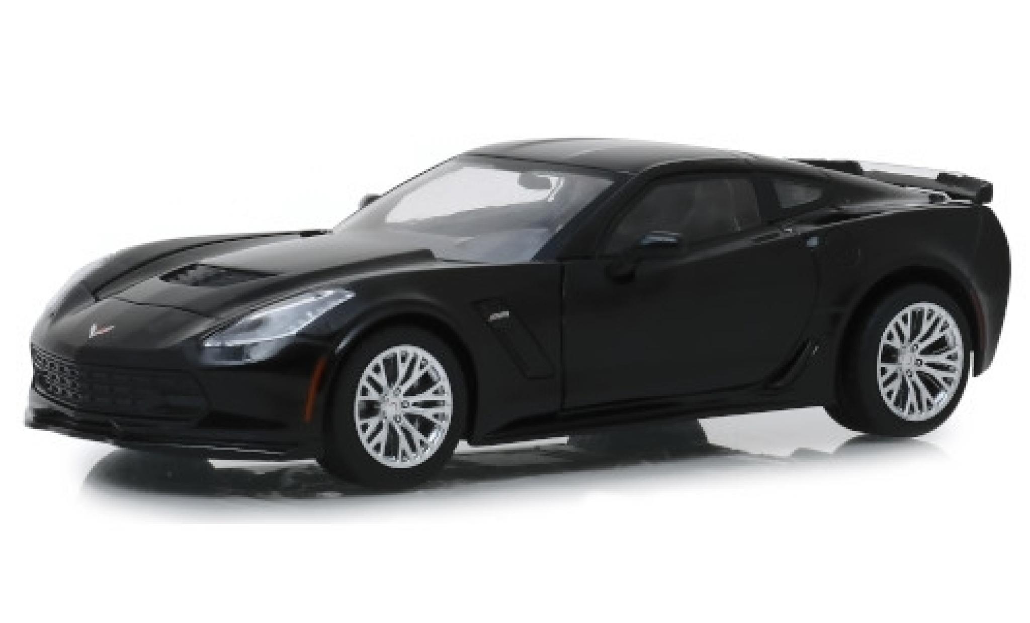Chevrolet Corvette 1/24 Greenlight (C7) Z06 nero 2019 modellino in miniatura
