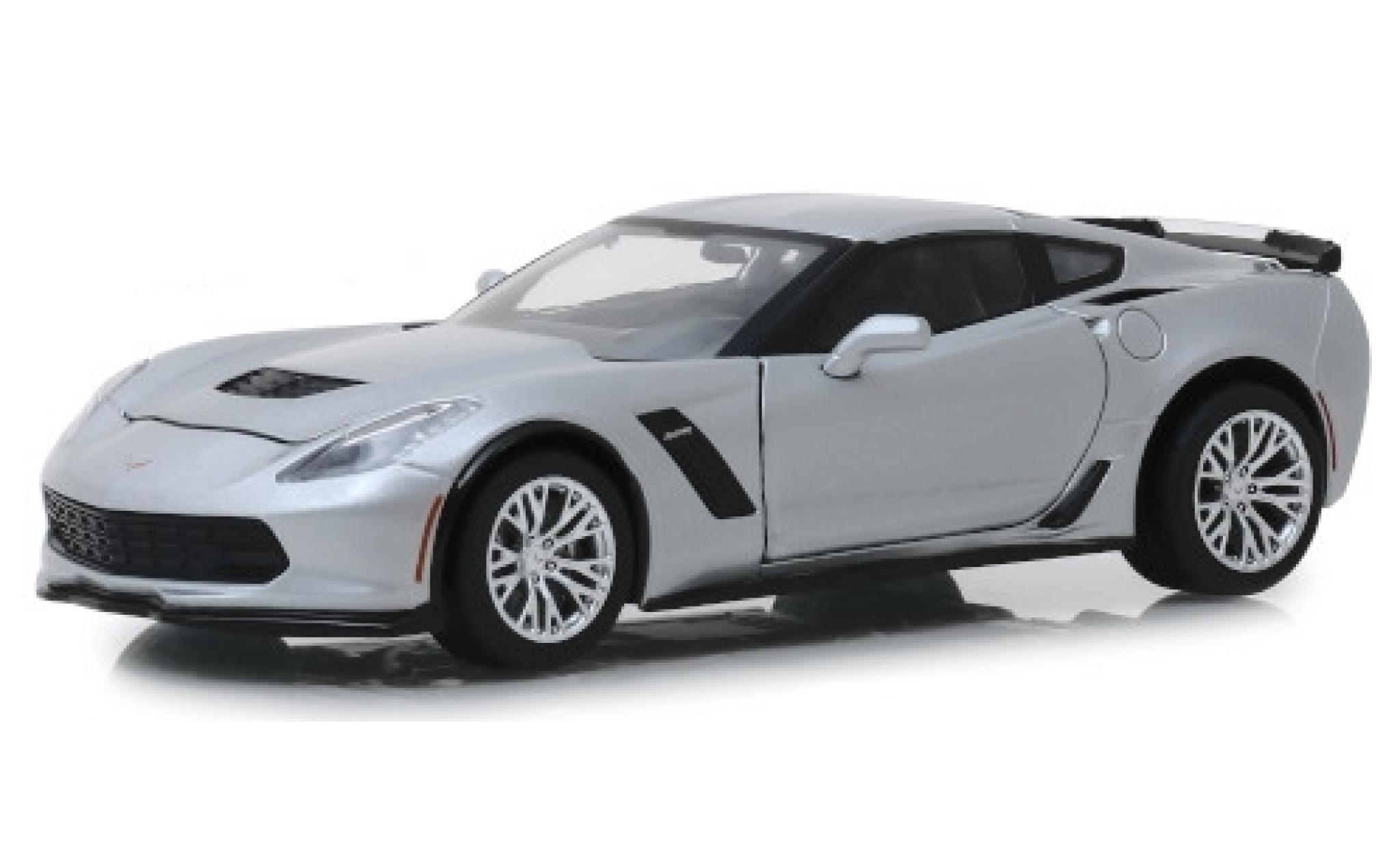 Chevrolet Corvette 1/24 Greenlight (C7) Z06 grigio 2019 modellino in miniatura