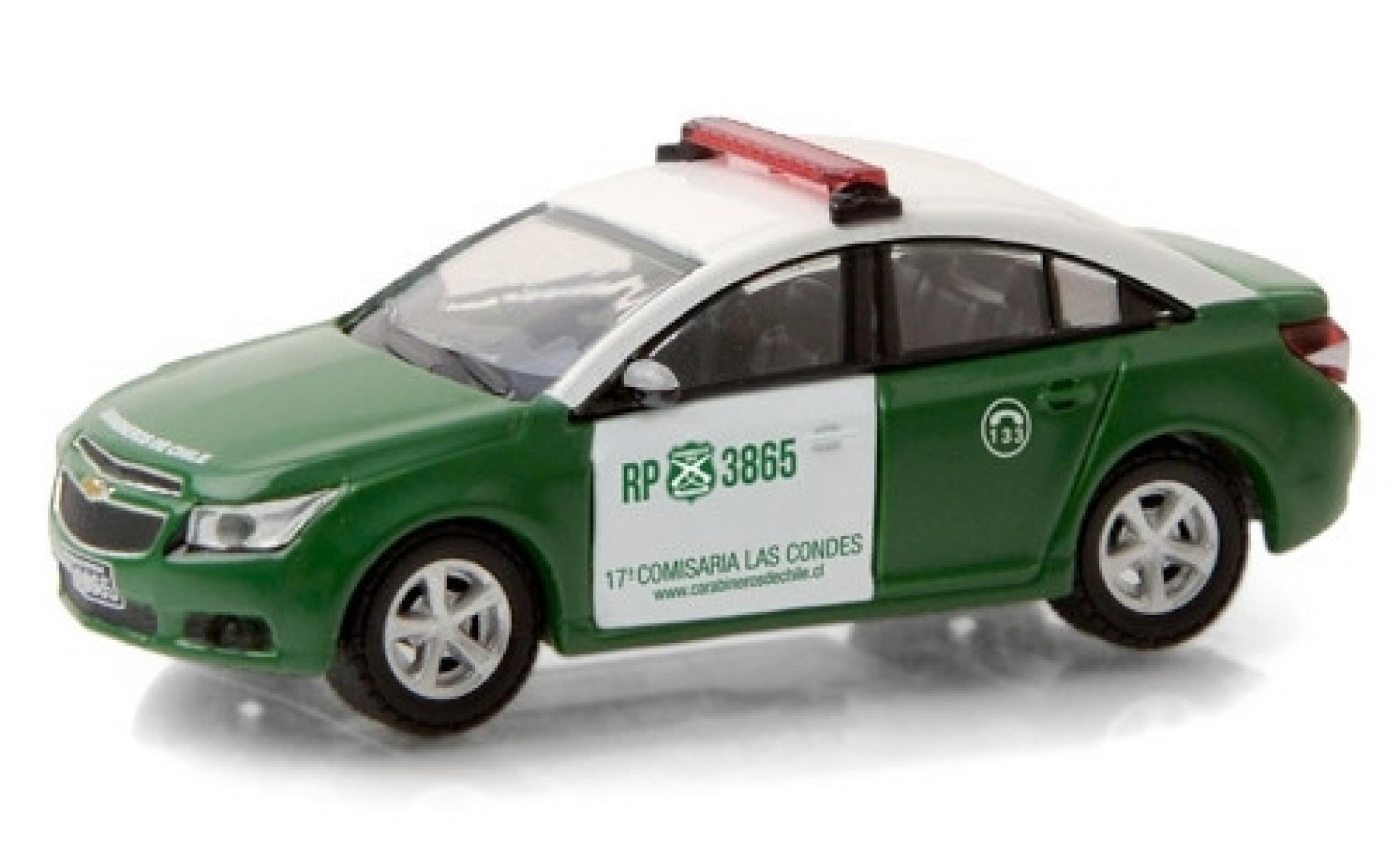 Chevrolet Cruze 1/64 Greenlight Carabineros de Chile 2013 modellino in miniatura