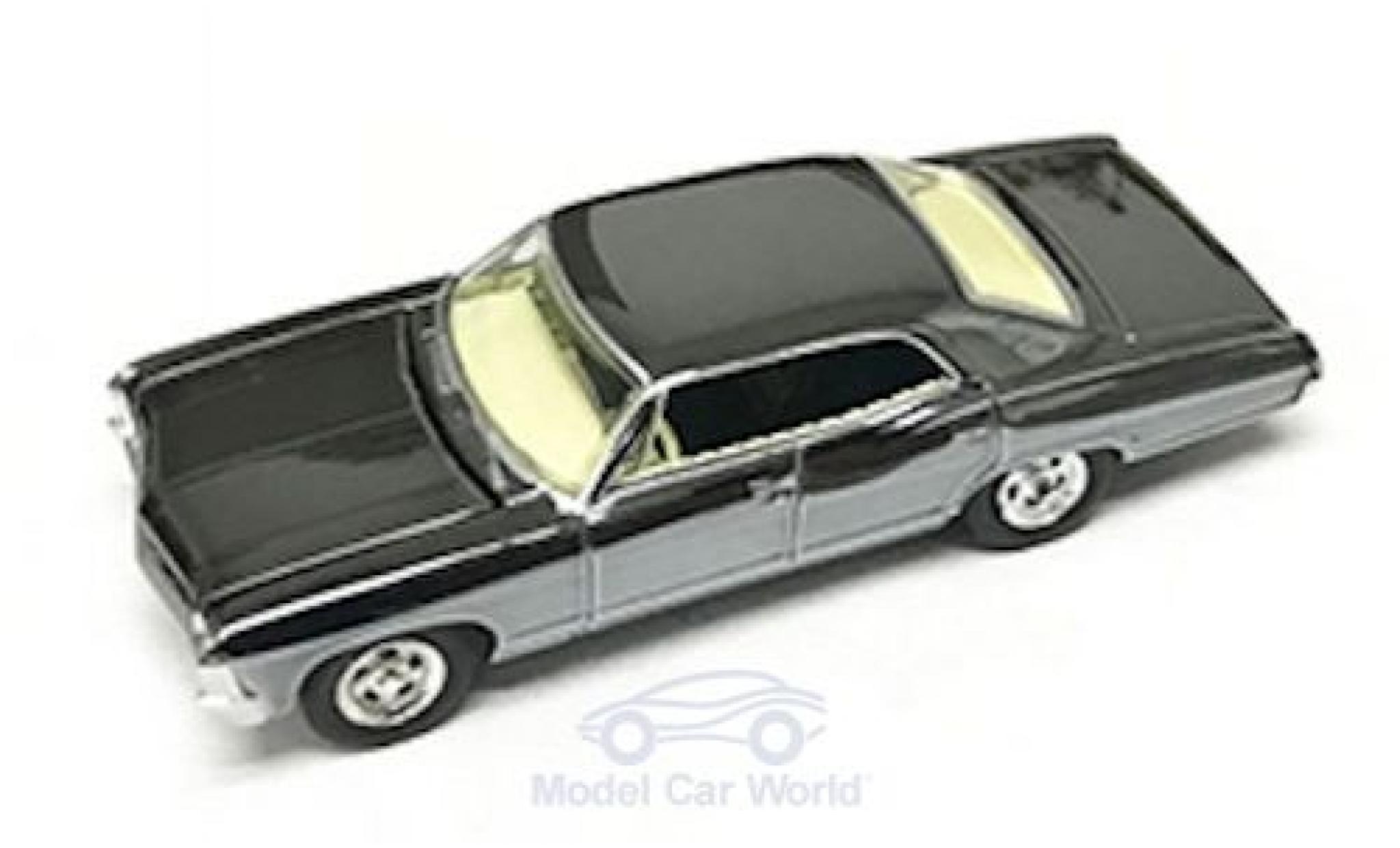 Chevrolet Impala 1/64 Greenlight Sport Sedan nero/chrom Supernatural 1967 modellino in miniatura