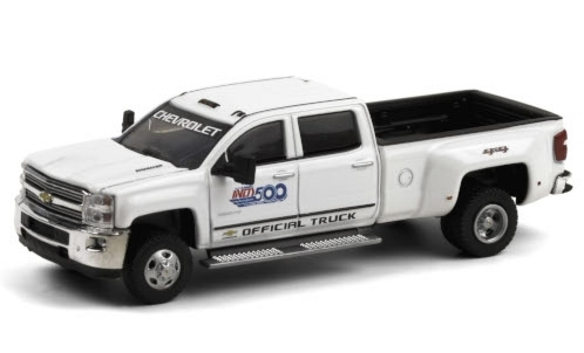 Chevrolet Silverado 1/64 Greenlight 3500 HD Indy 500 2017 101st Annual 500 Mile Race Official Truck modellino in miniatura