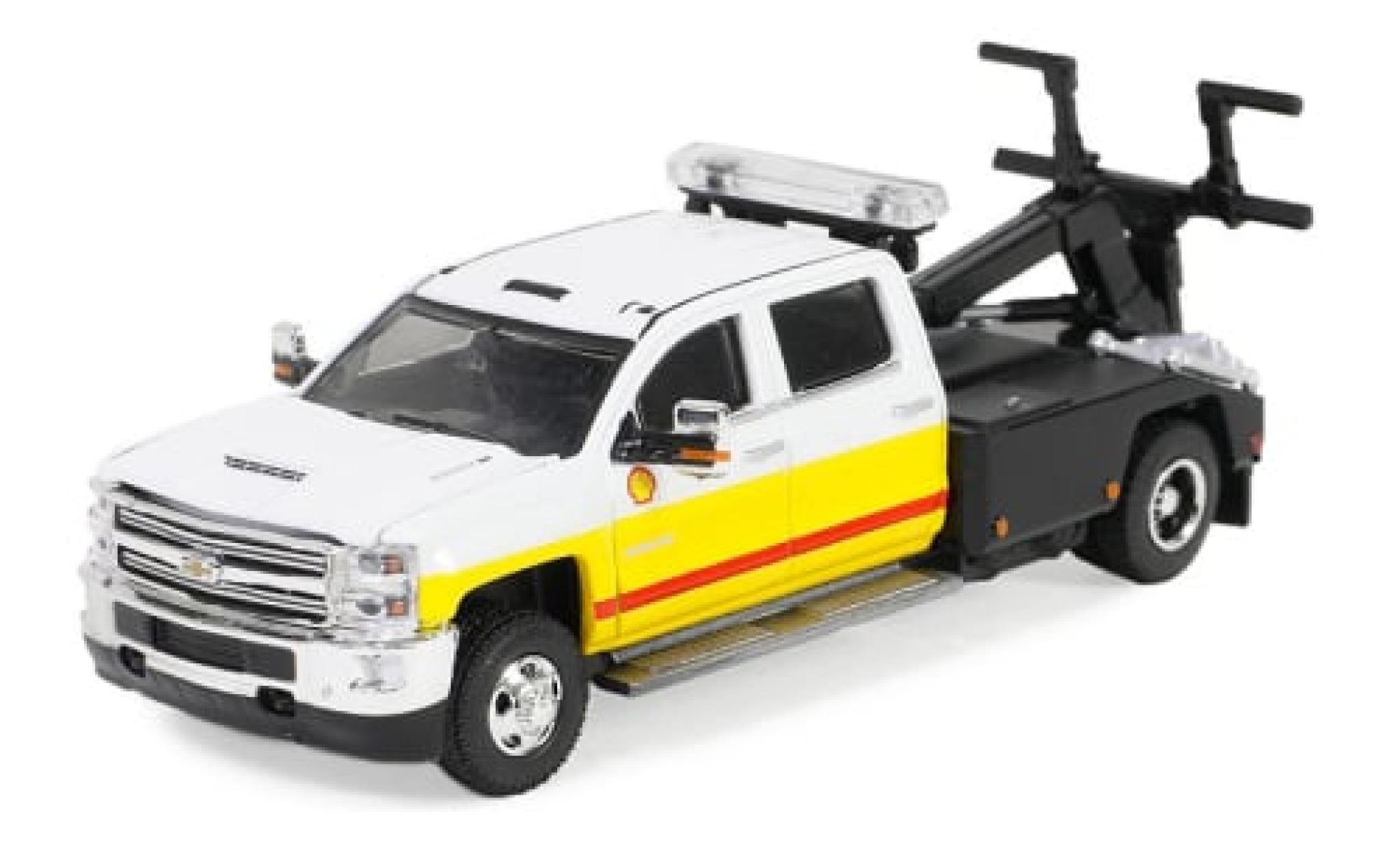 Chevrolet Silverado 1/64 Greenlight HD 3500 Dually Wrecker S Oil 2017 1:64 modellino in miniatura