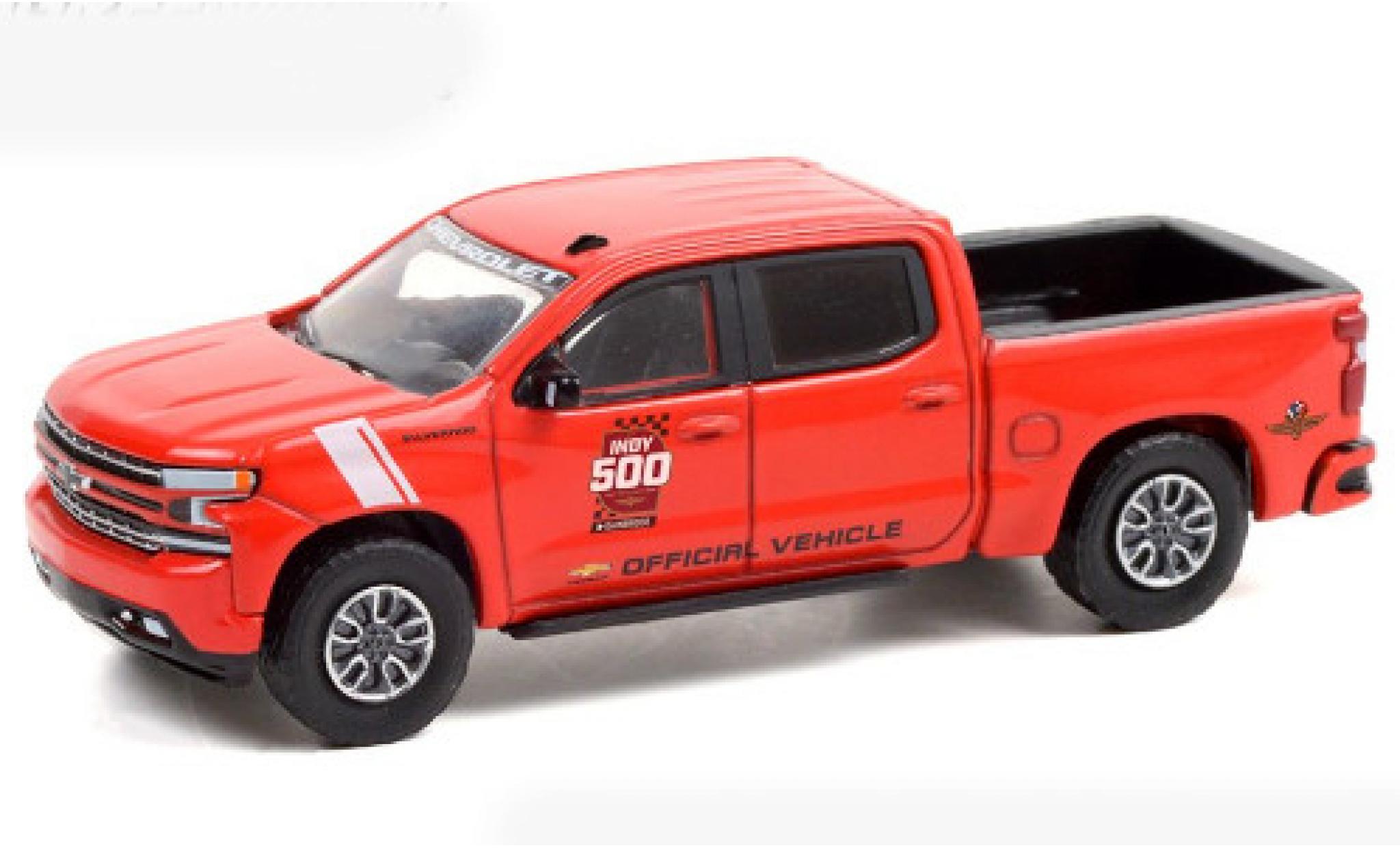 Chevrolet Silverado 1/64 Greenlight Official Truck Indianapolis 500 2020 modellino in miniatura