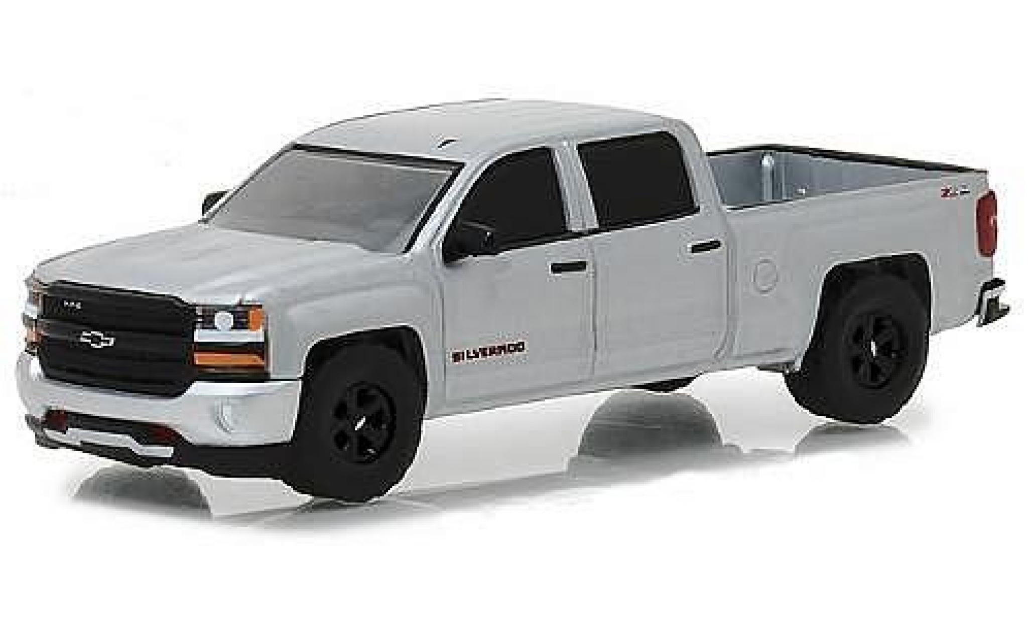 Chevrolet Silverado 1/64 Greenlight Redline Edition grigio 2018 100th Anniversaire Trucks modellino in miniatura