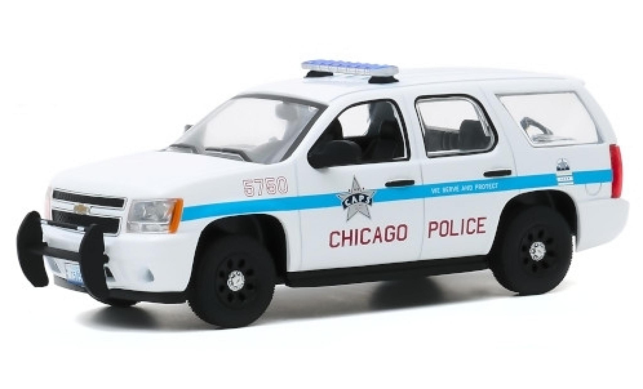 Chevrolet Tahoe 1/43 Greenlight City of Chicago Police Department 2010 modellino in miniatura
