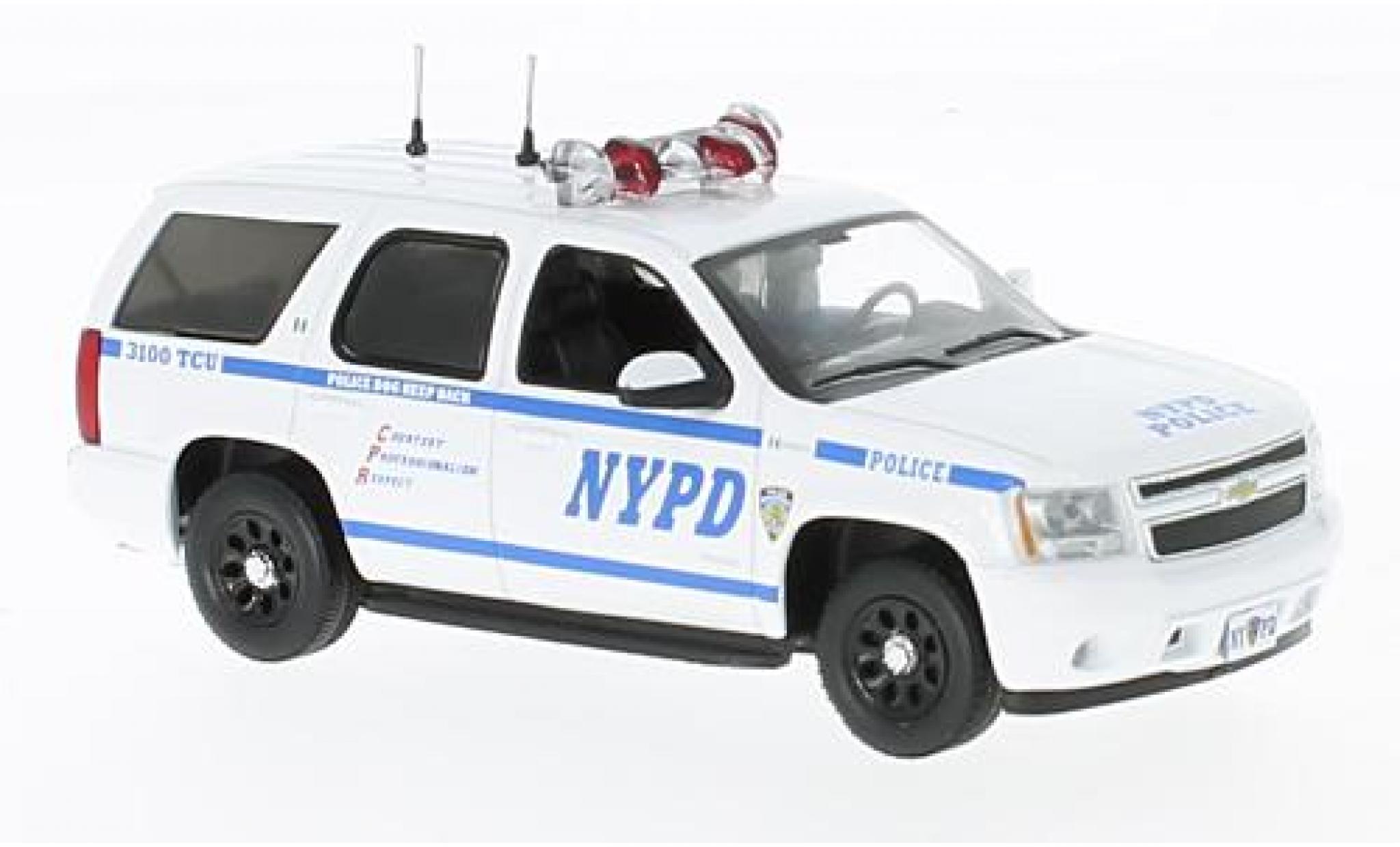 Chevrolet Tahoe 1/43 Greenlight NYPD - New York Police Department 2012 modellino in miniatura