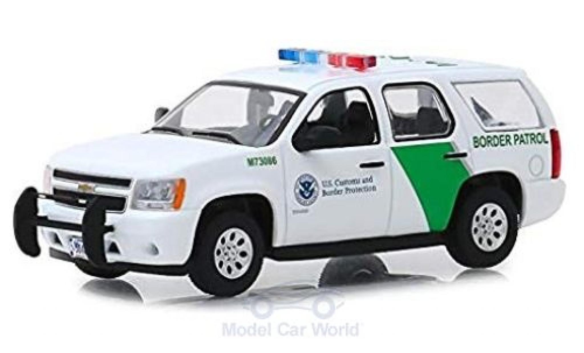 Chevrolet Tahoe 1/43 Greenlight U.S. Customs and Border Prossoection 2010 modellino in miniatura