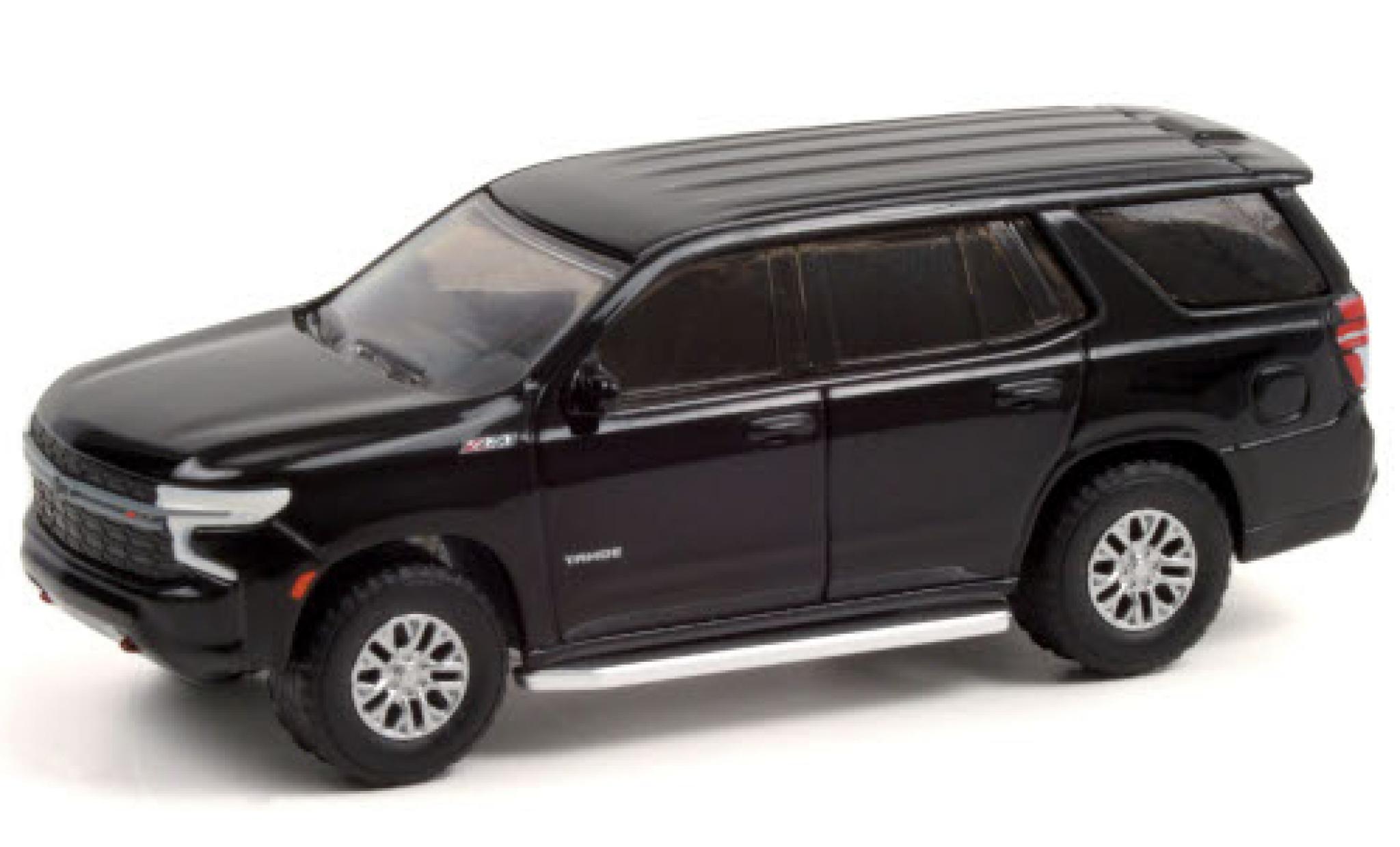 Chevrolet Tahoe 1/64 Greenlight Z71 nero 2021 modellino in miniatura